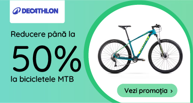 Decathlon - reduceri pana la 50% pentru biciclete MTB