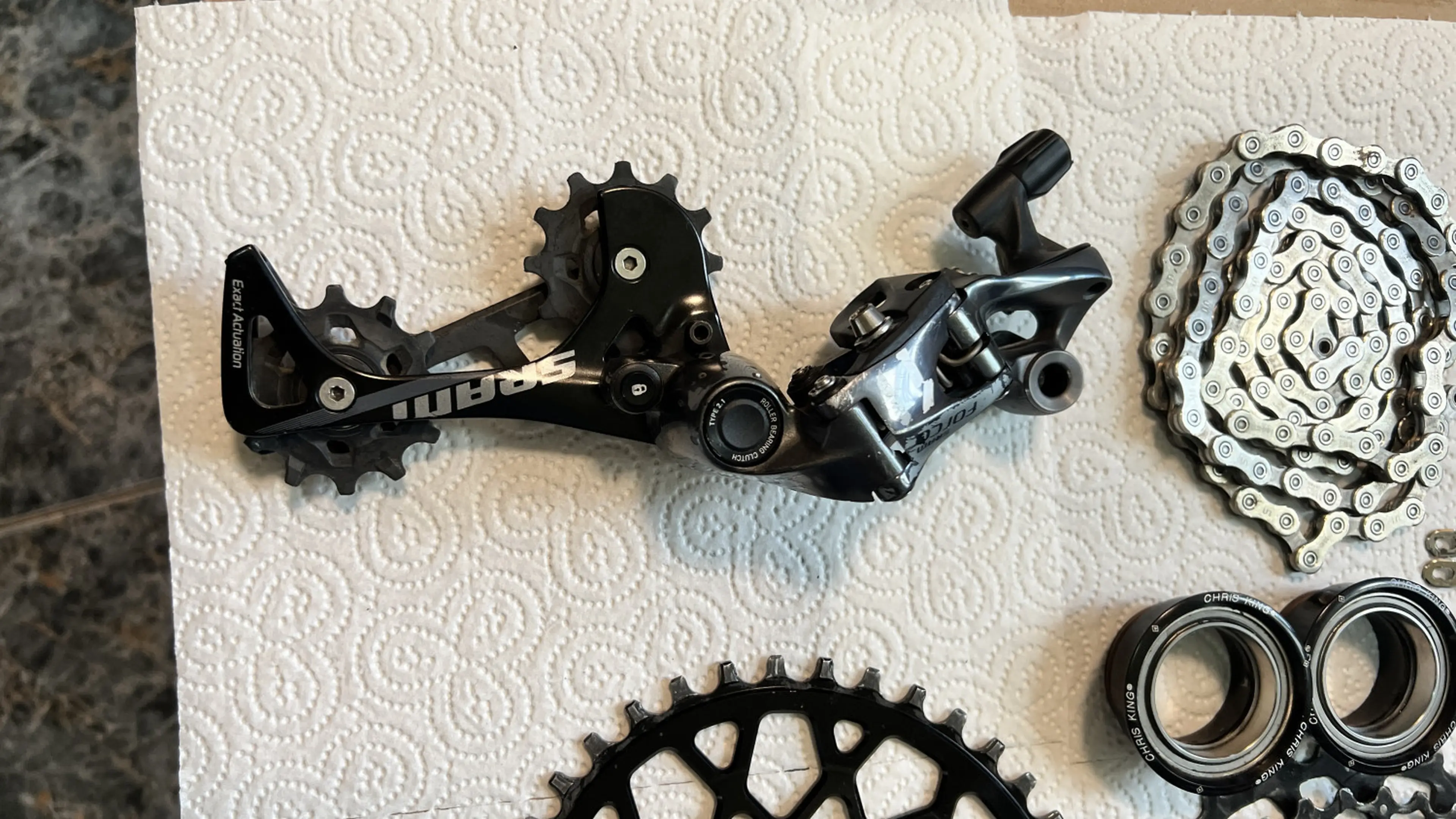 5. Groupset complet Sram Force CX1 1x11