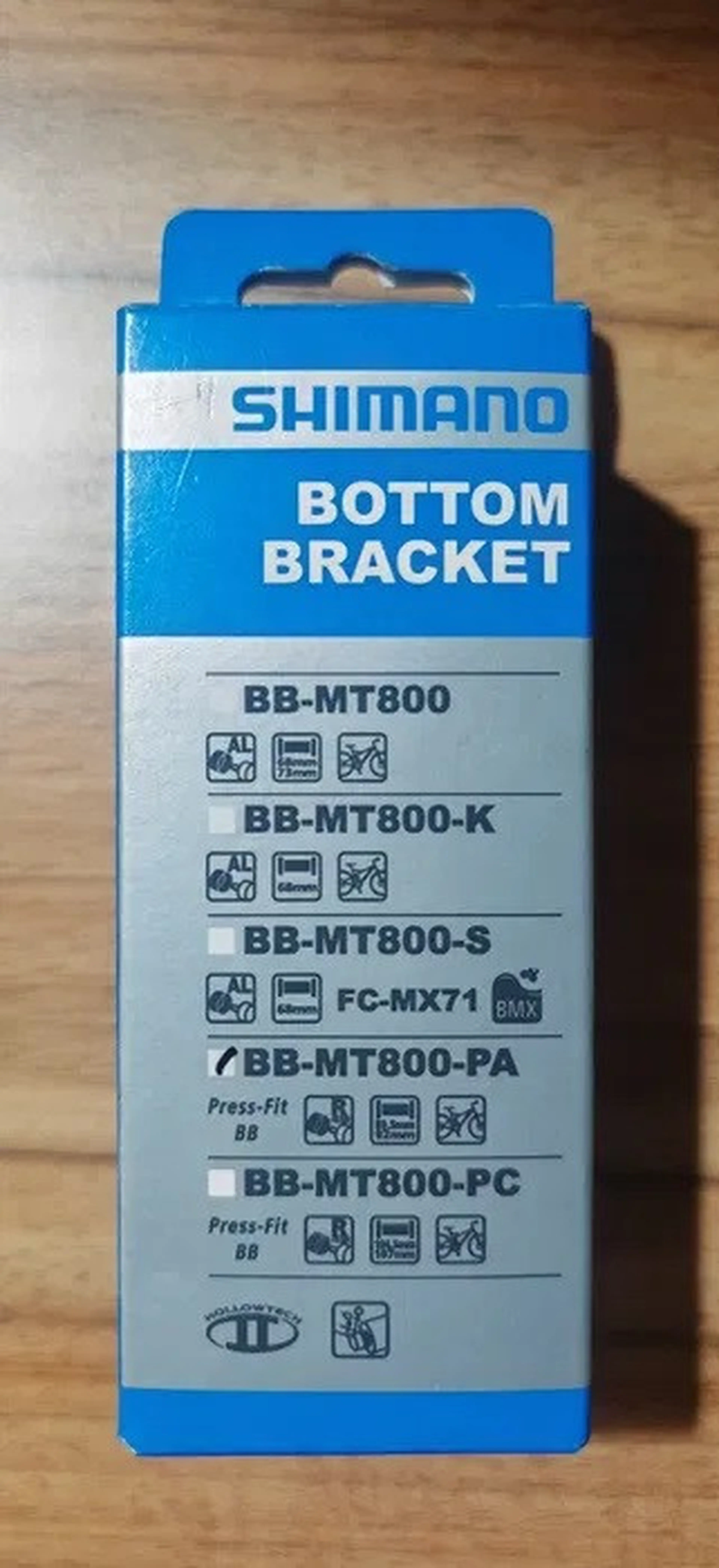 1. Bottom bracket press fit BB-MT-800-PA