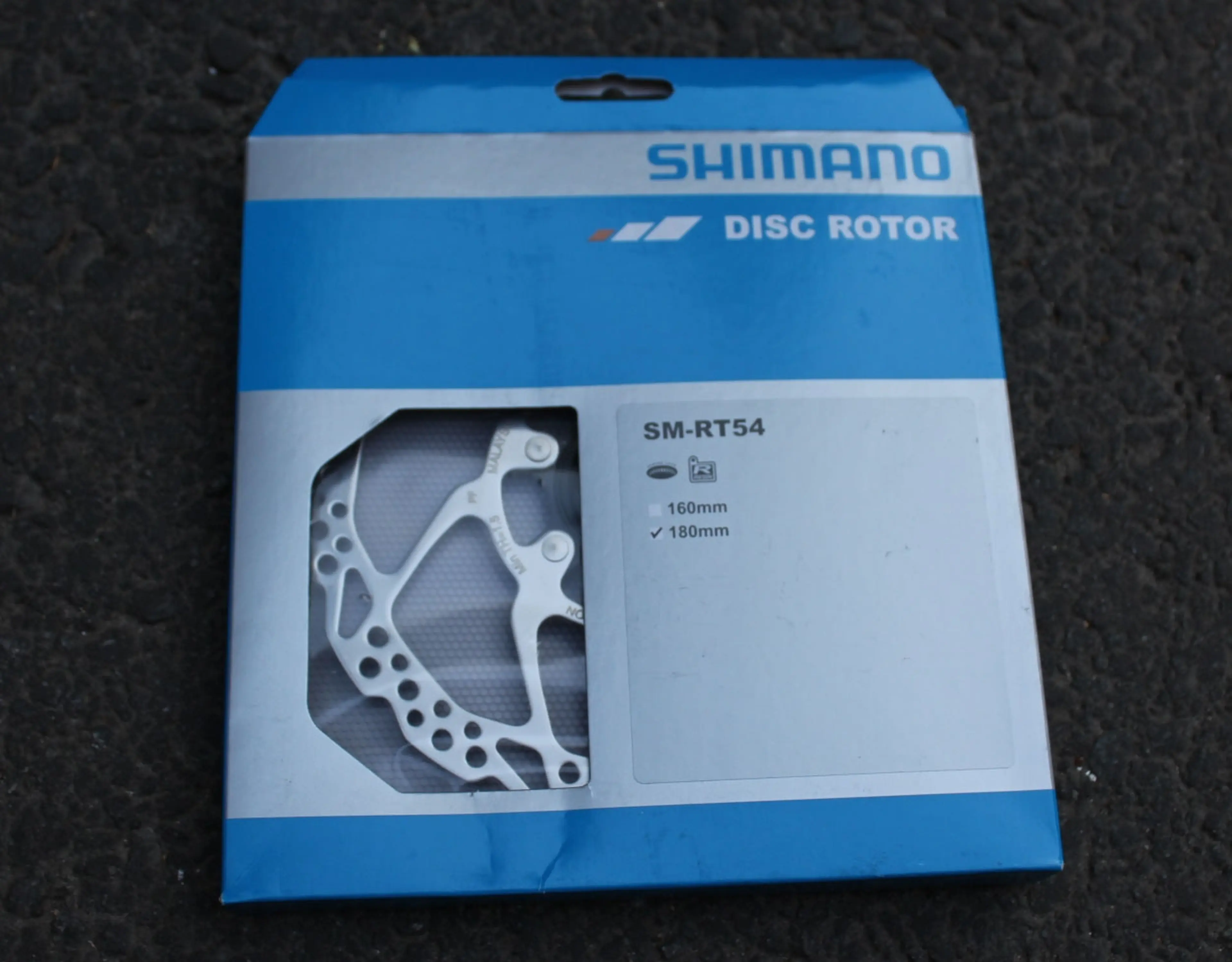 2. Shimano SM-RT54 Centerlock - 180mm