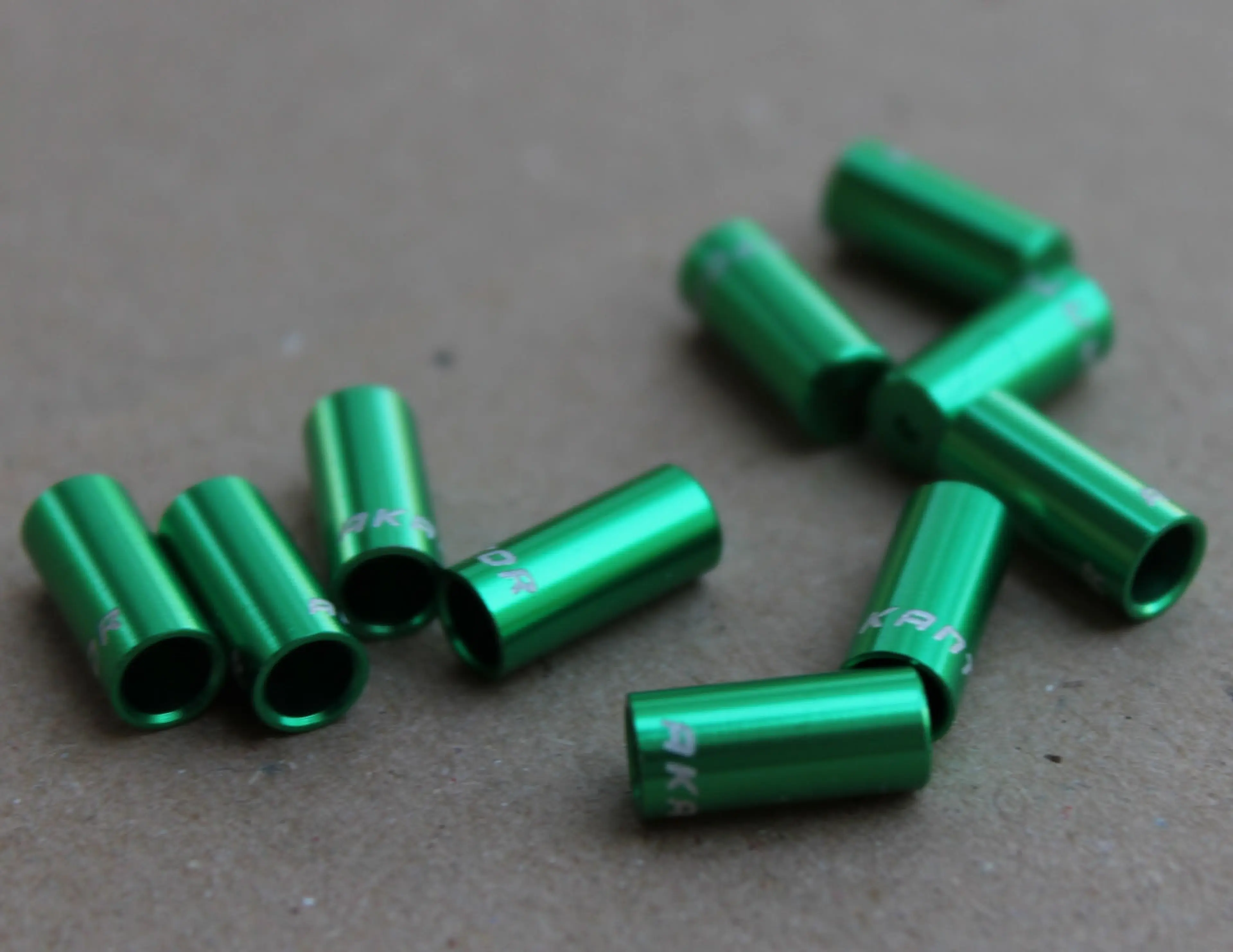 Image Capat camasa schimbator aluminiu 4mm - set 10buc. verde