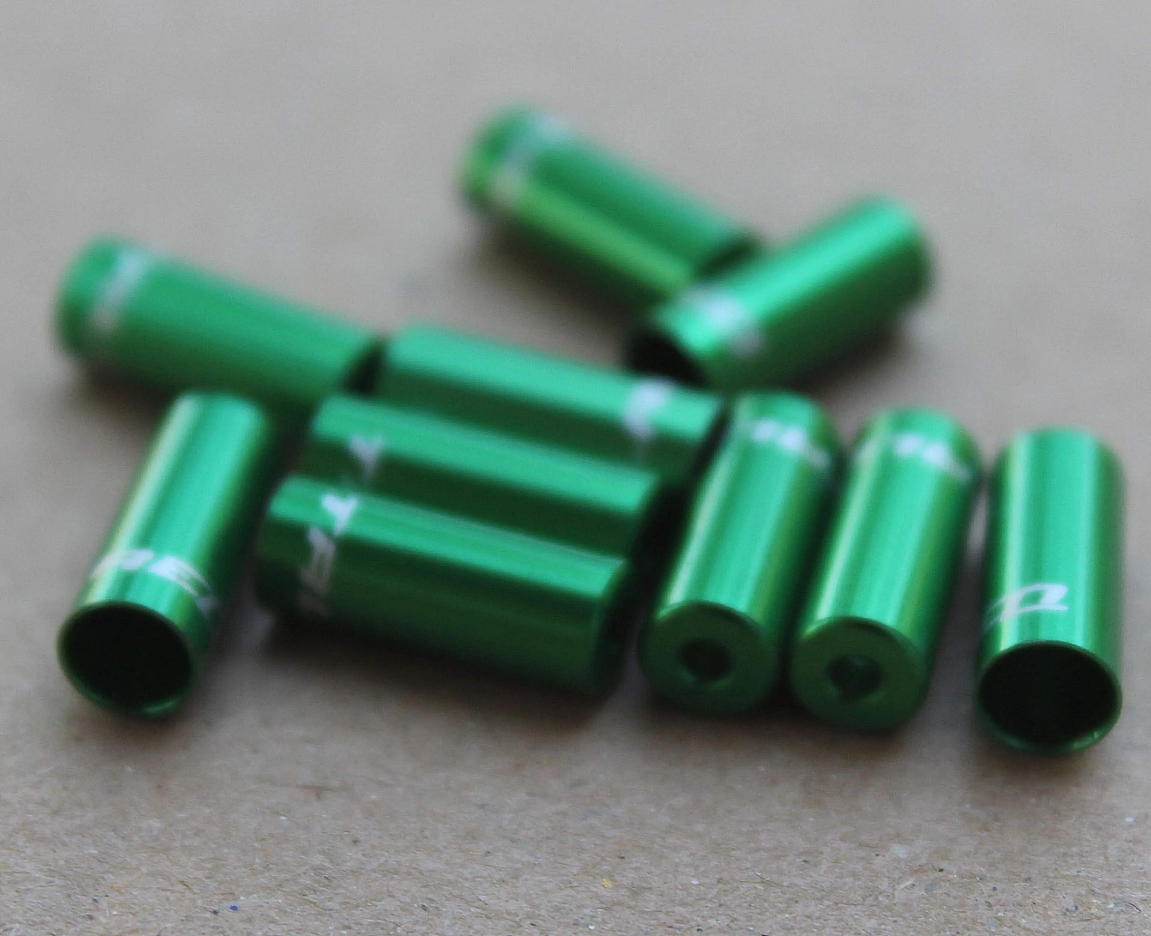 1. Capat camasa frana aluminiu 5mm - set 10buc. verde