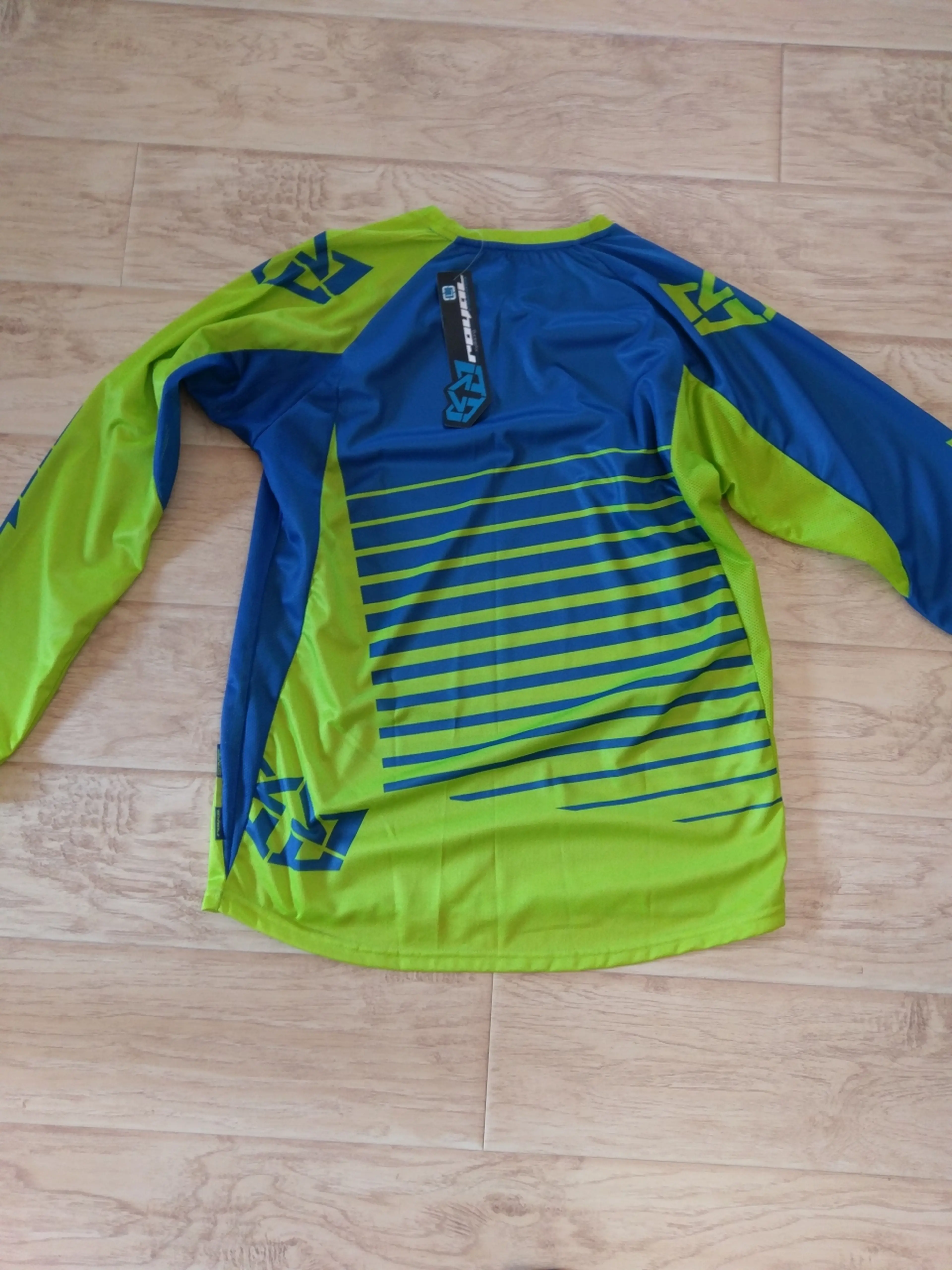 Image Jersey Downhill/Enduro Royal Racing Stage 2 LS Lime Green Navy
