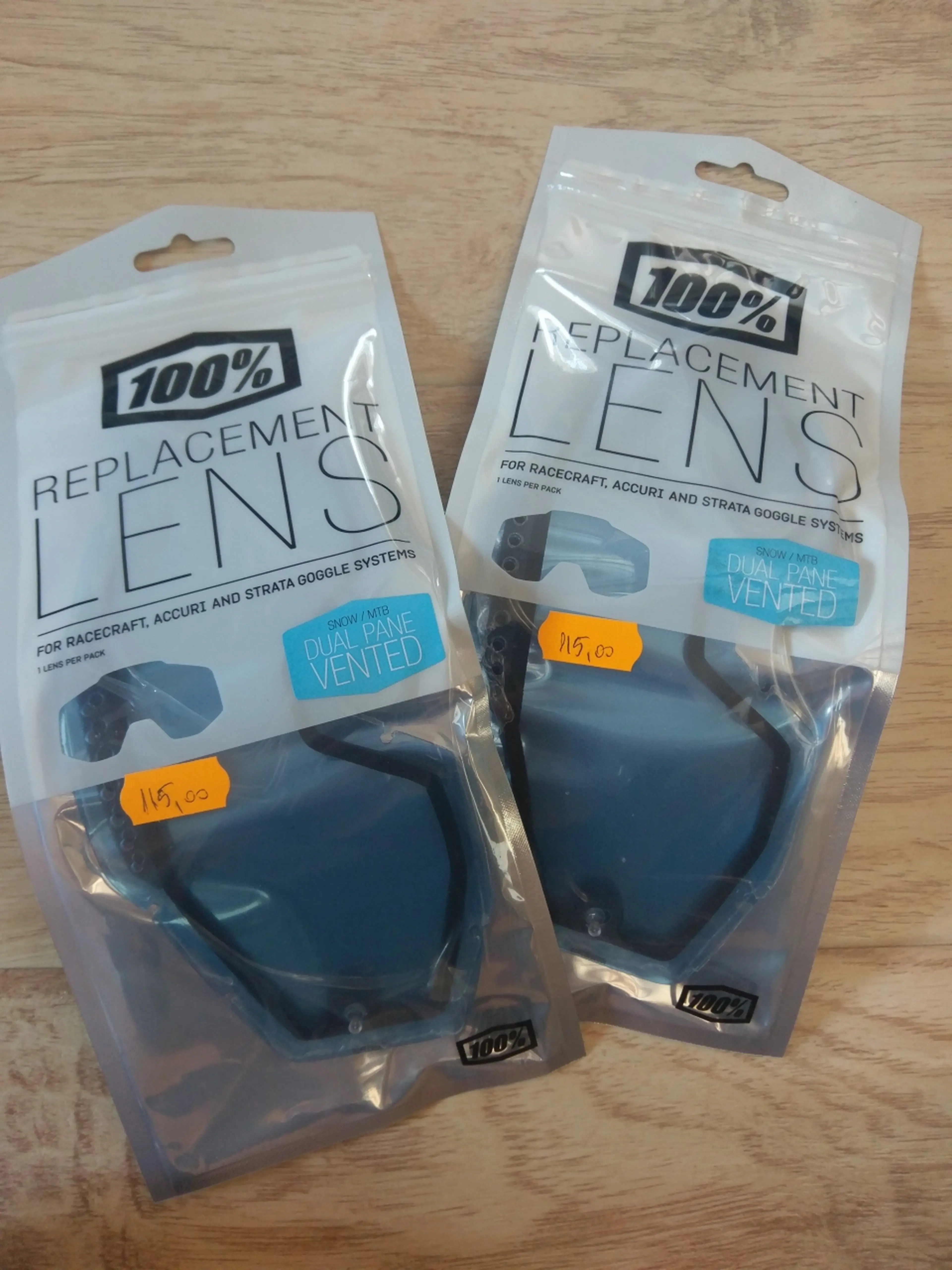 Image Lentila 100% Vented Dual Pane Lens Anti-Fog Blue 51006-002-02