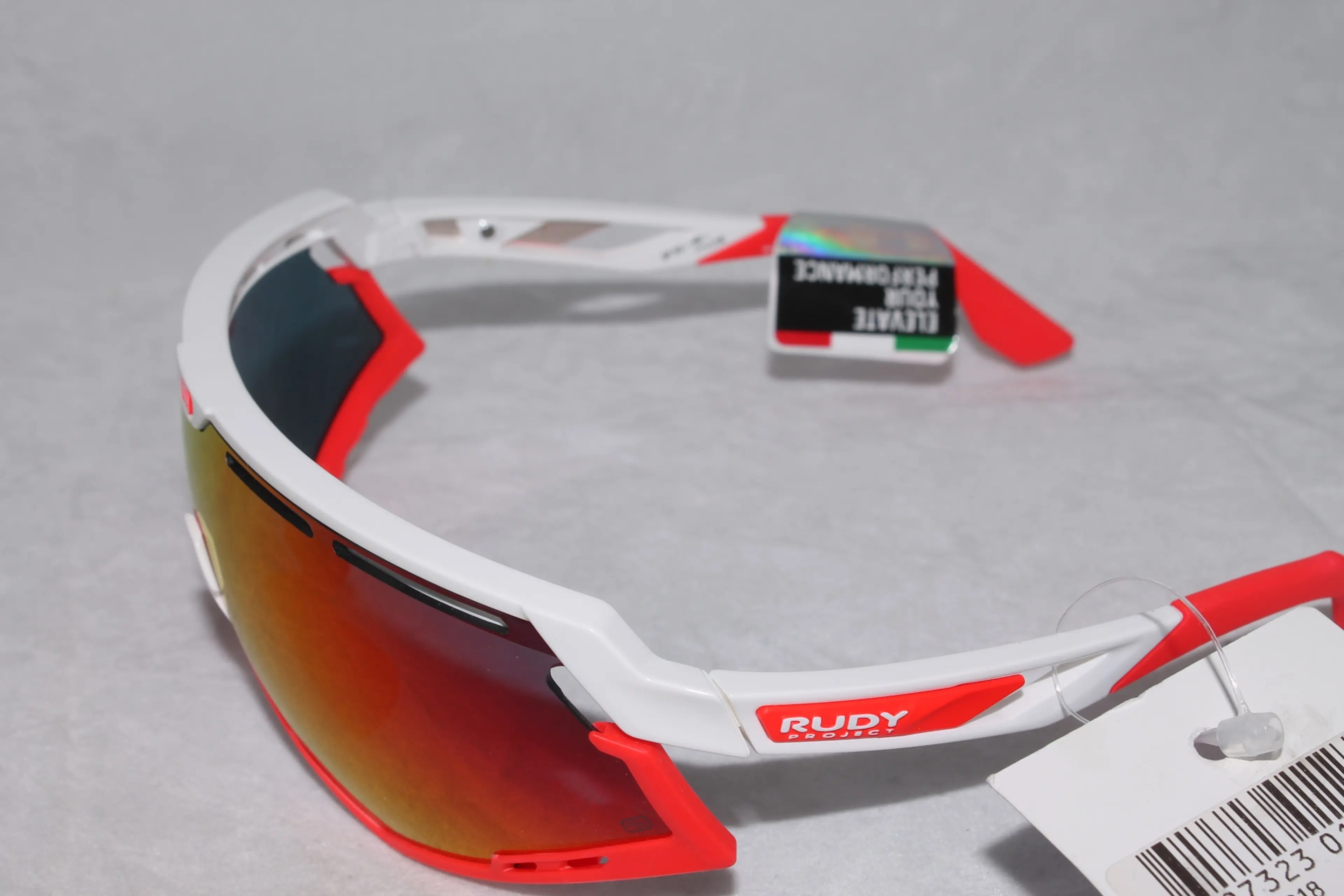 2. Ochelari Rudy Project Defender White Gloss - RP Optics Multilaser Red