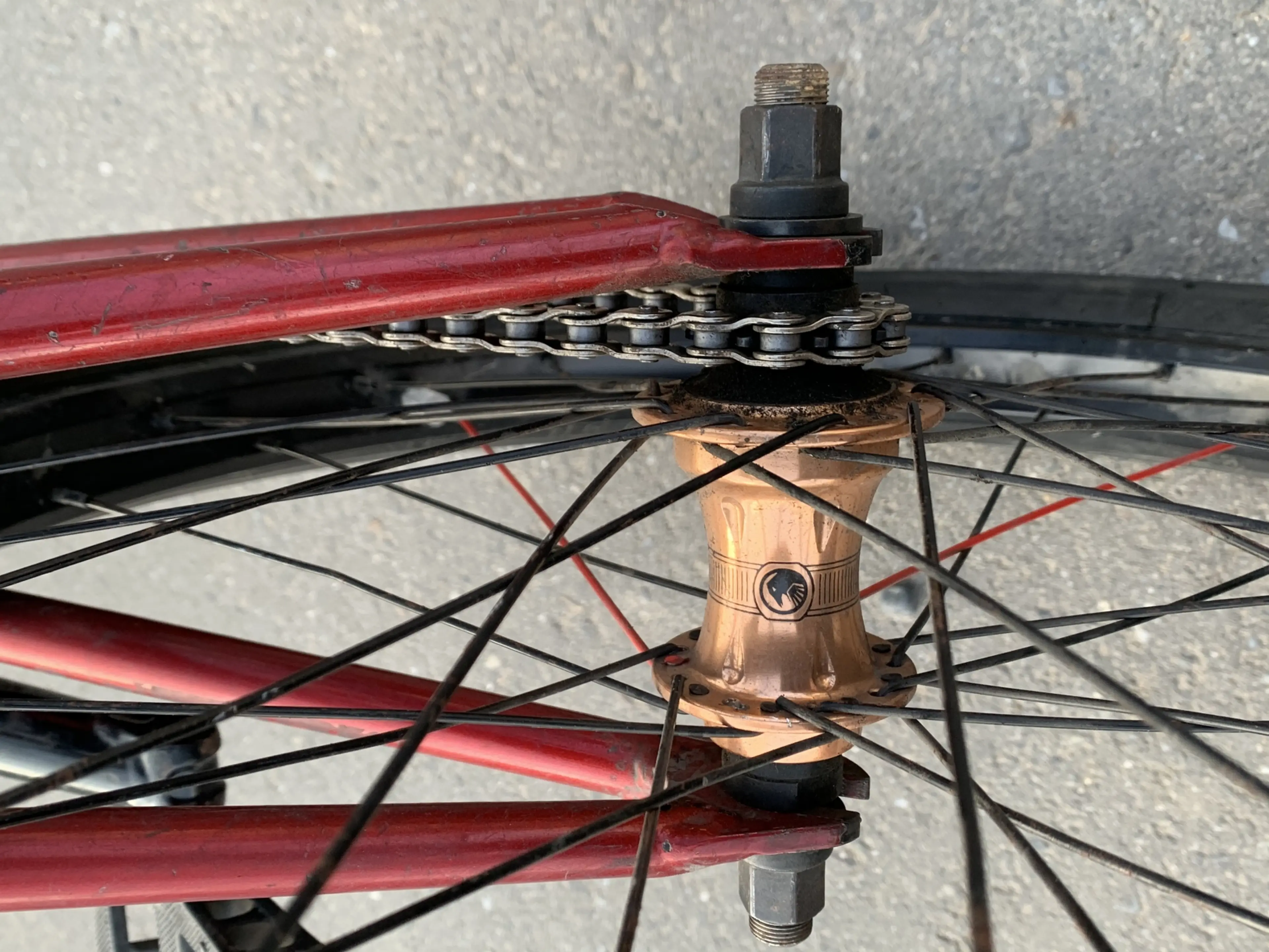 5. Bicicleta BMX custom