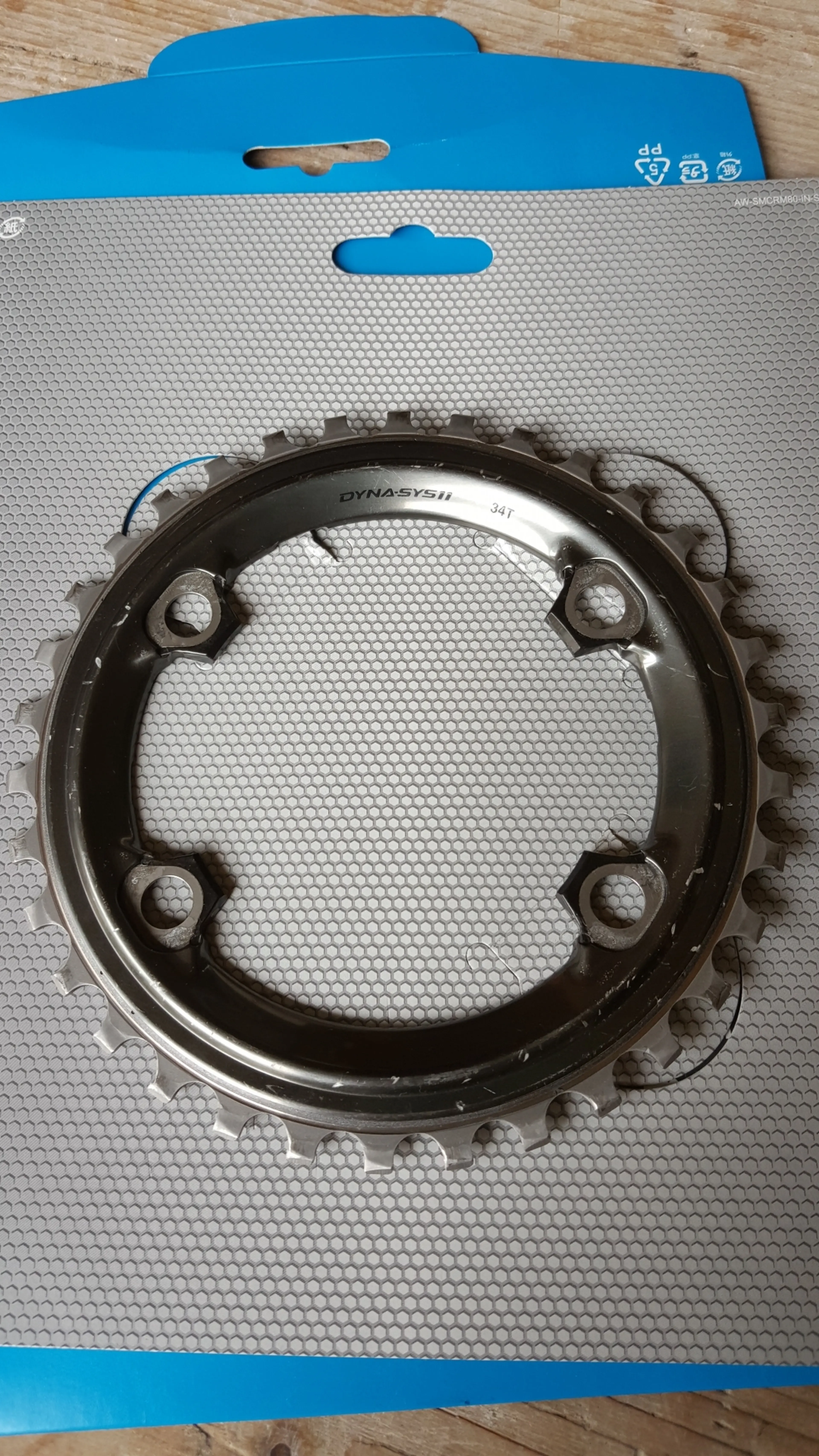 Image SHIMANO XTR Chainring 34T SM-CRM90 for FC-M9000-1 | FC-M9020-1