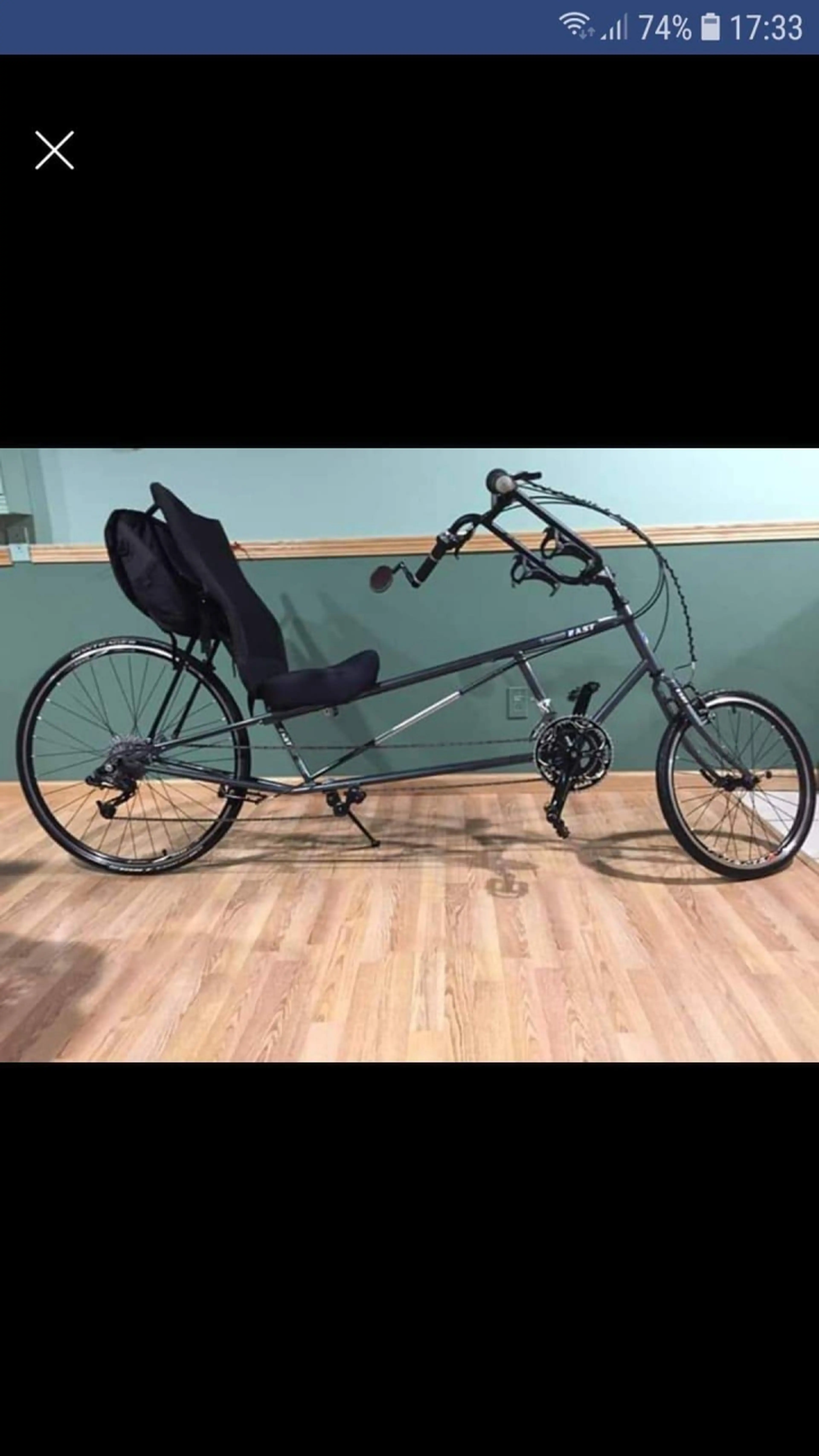 Image Caut recumbent bike