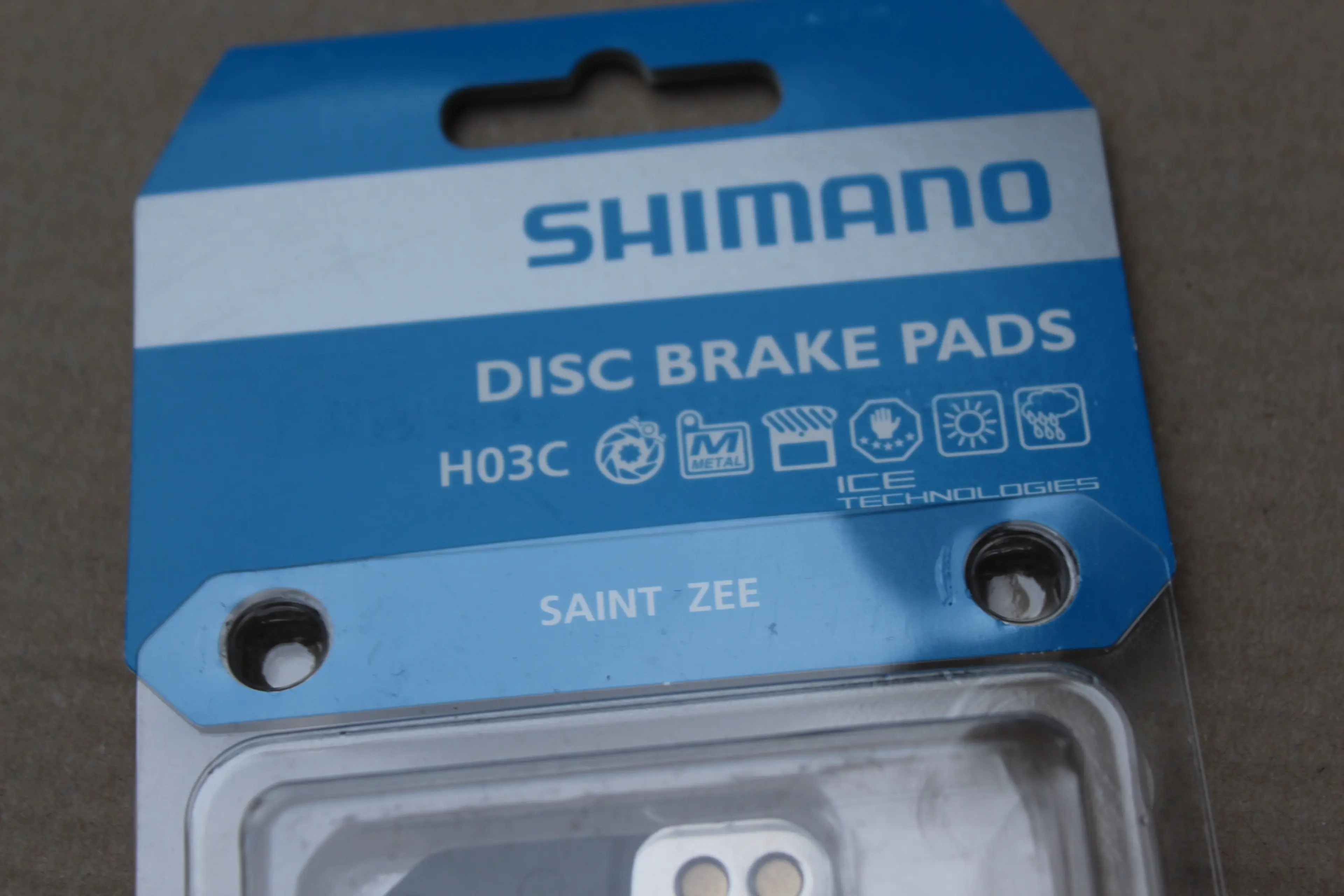 5. Shimano H03C Metal Ice-Tech placute frana