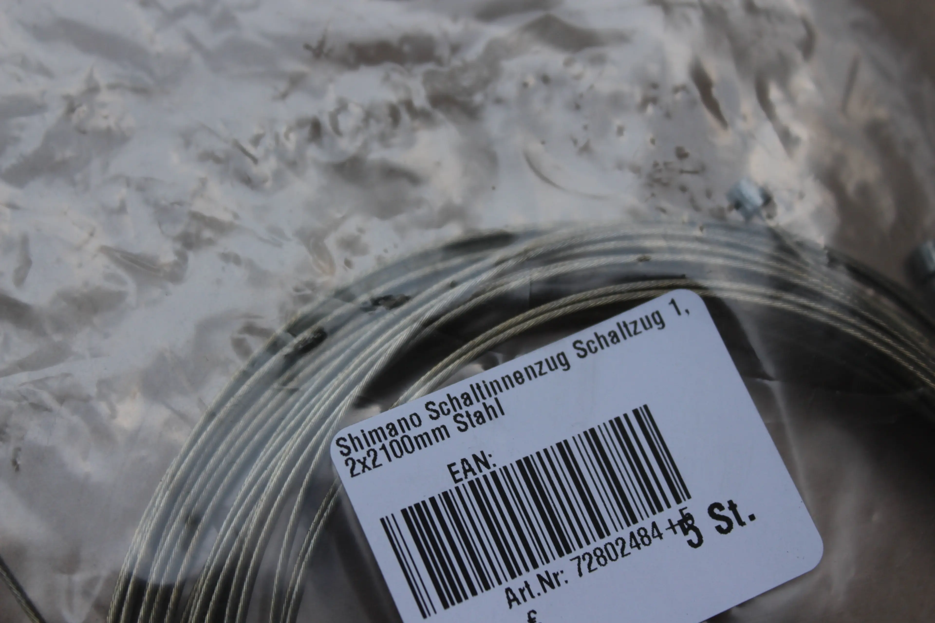 Image Shimano SUS teflon - cablu de transmisie 1.2 mm inox 2100mm - spate