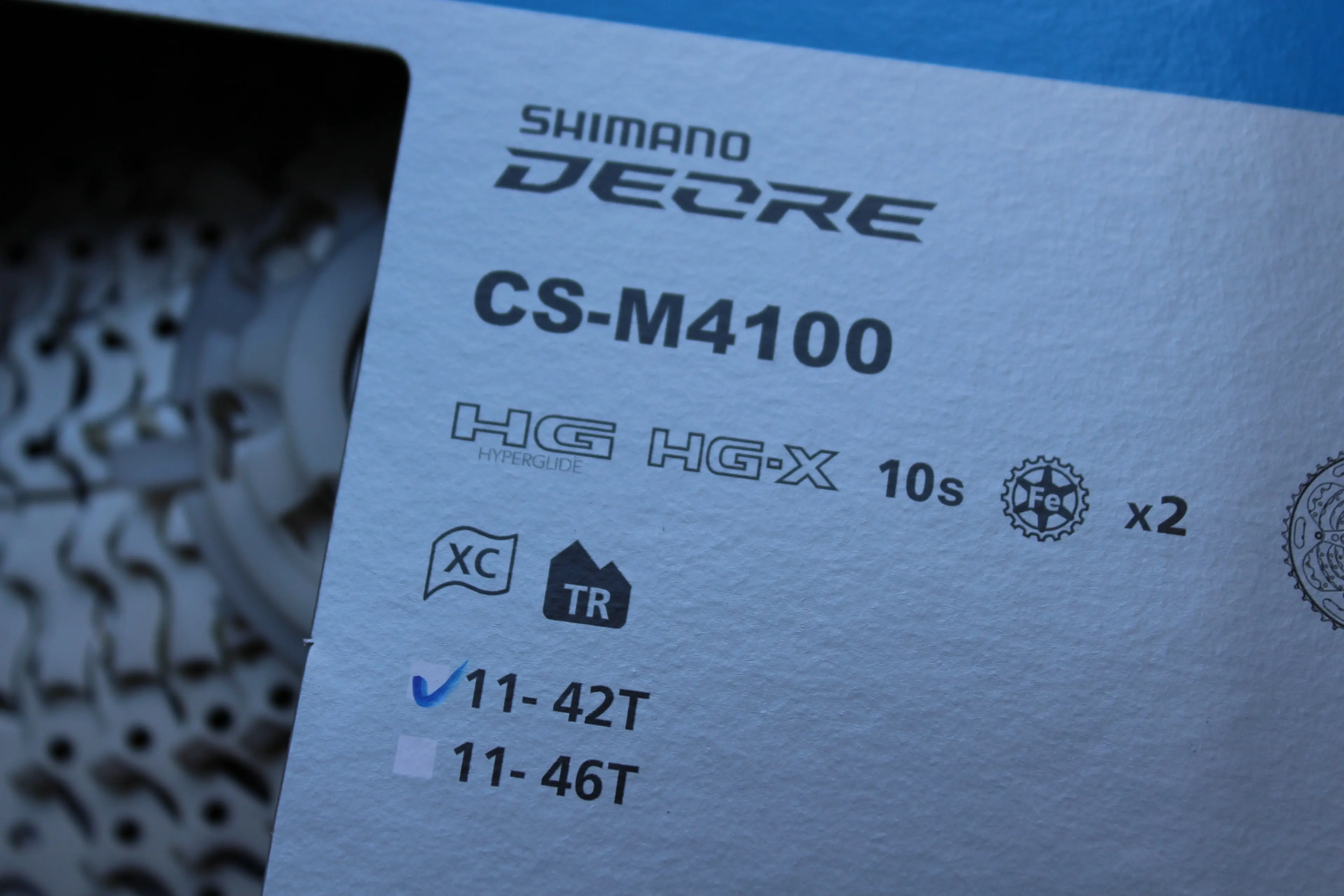 3. Shimano Deore CS-M4100 11-42t - 10 viteze