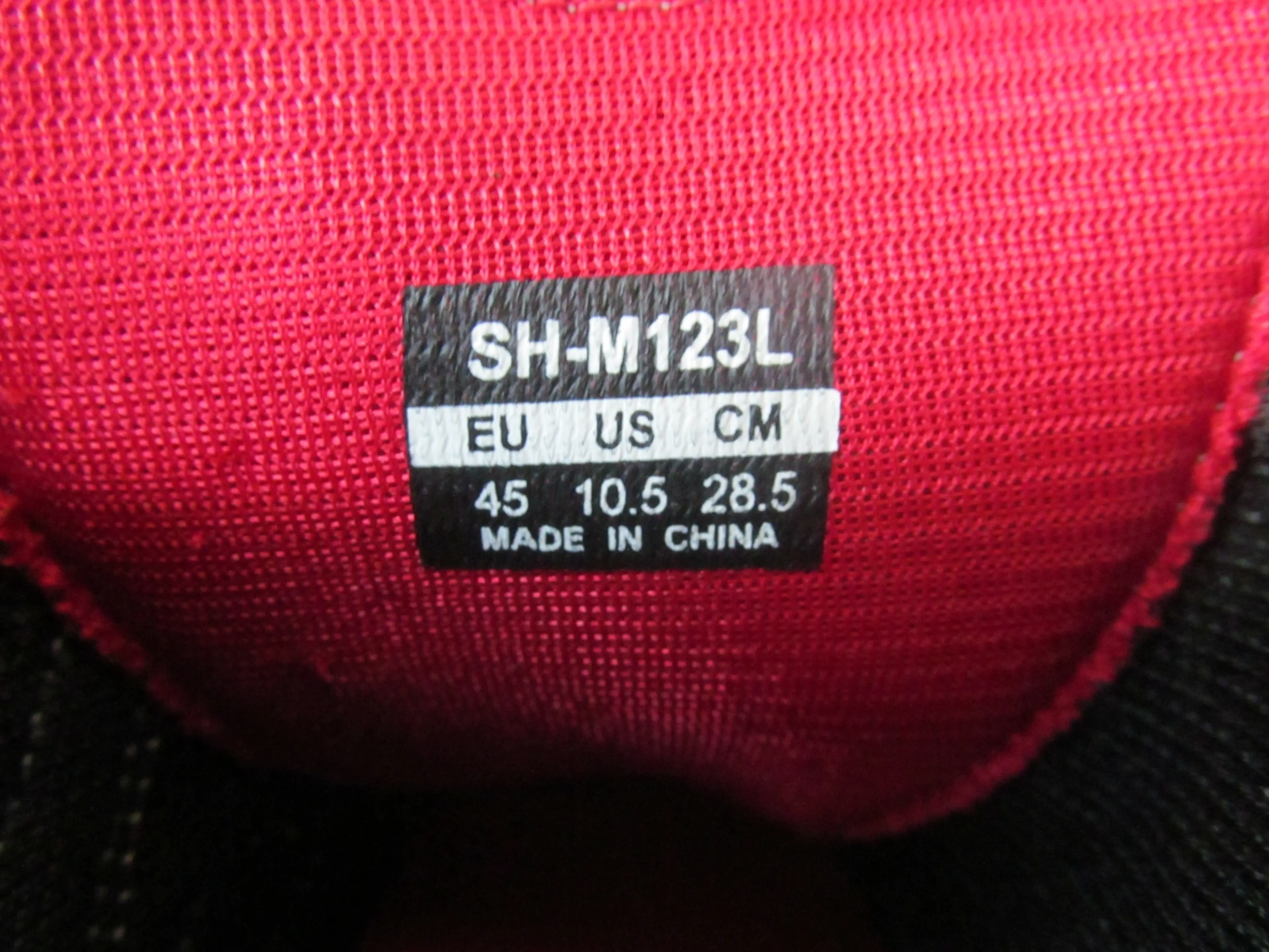 3. Pantofi Shimano SH-M123L nr 45, 28.5 cm