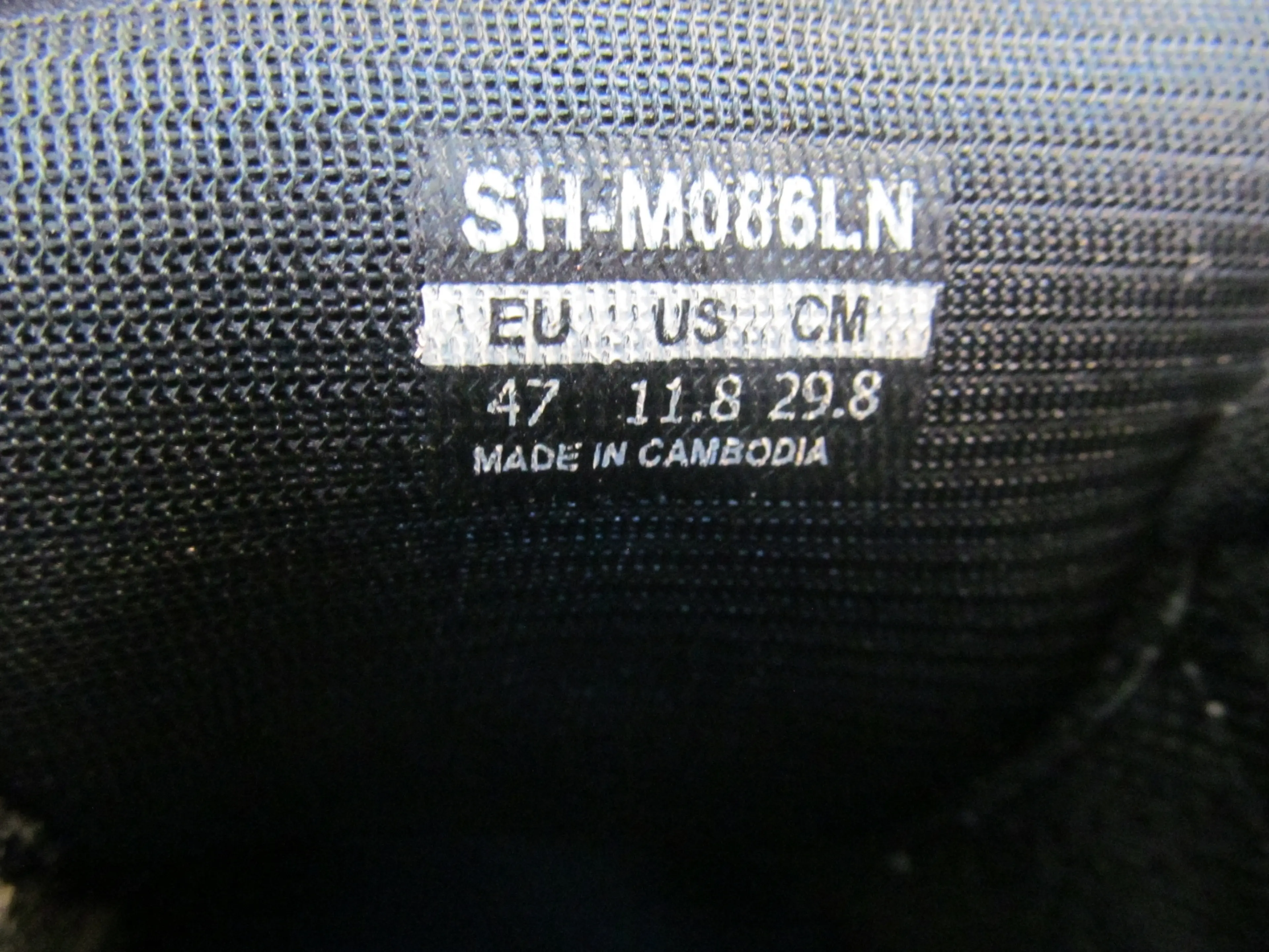3. Pantofi Shimano SH-M086LN nr 47, 29.8 cm