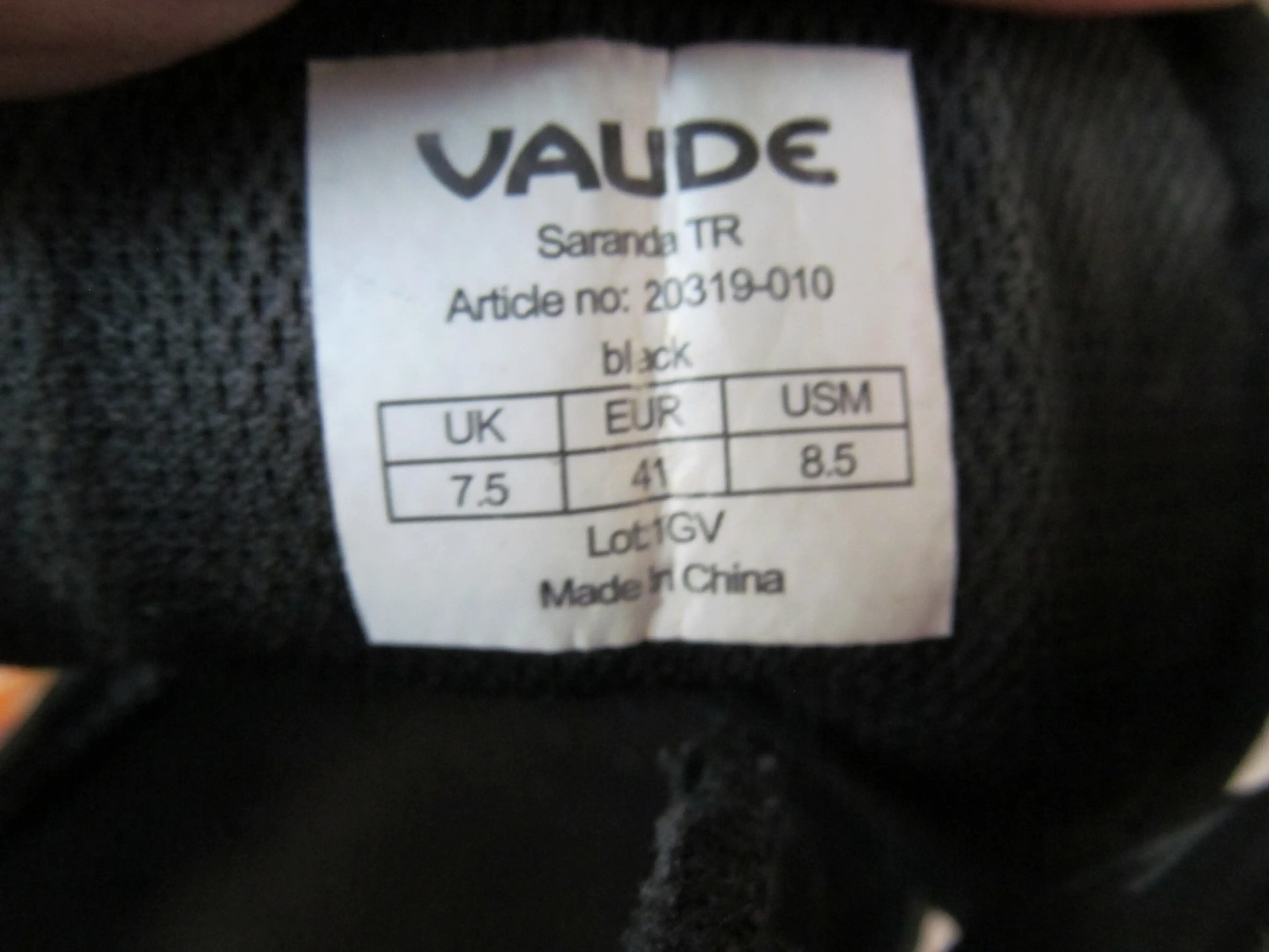 3. Pantofi Vaude nr 41, 27 cm