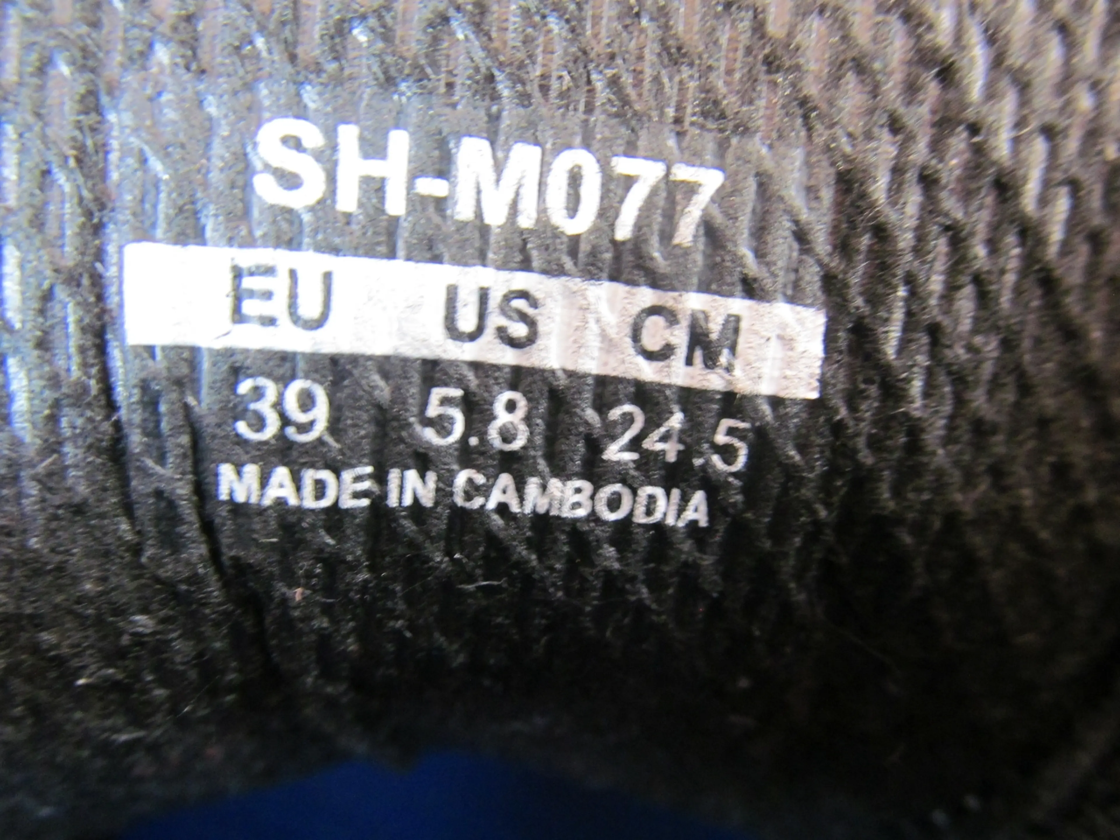 3. Pantofi Shimano SH-M077 nr 39, 24.5 cm