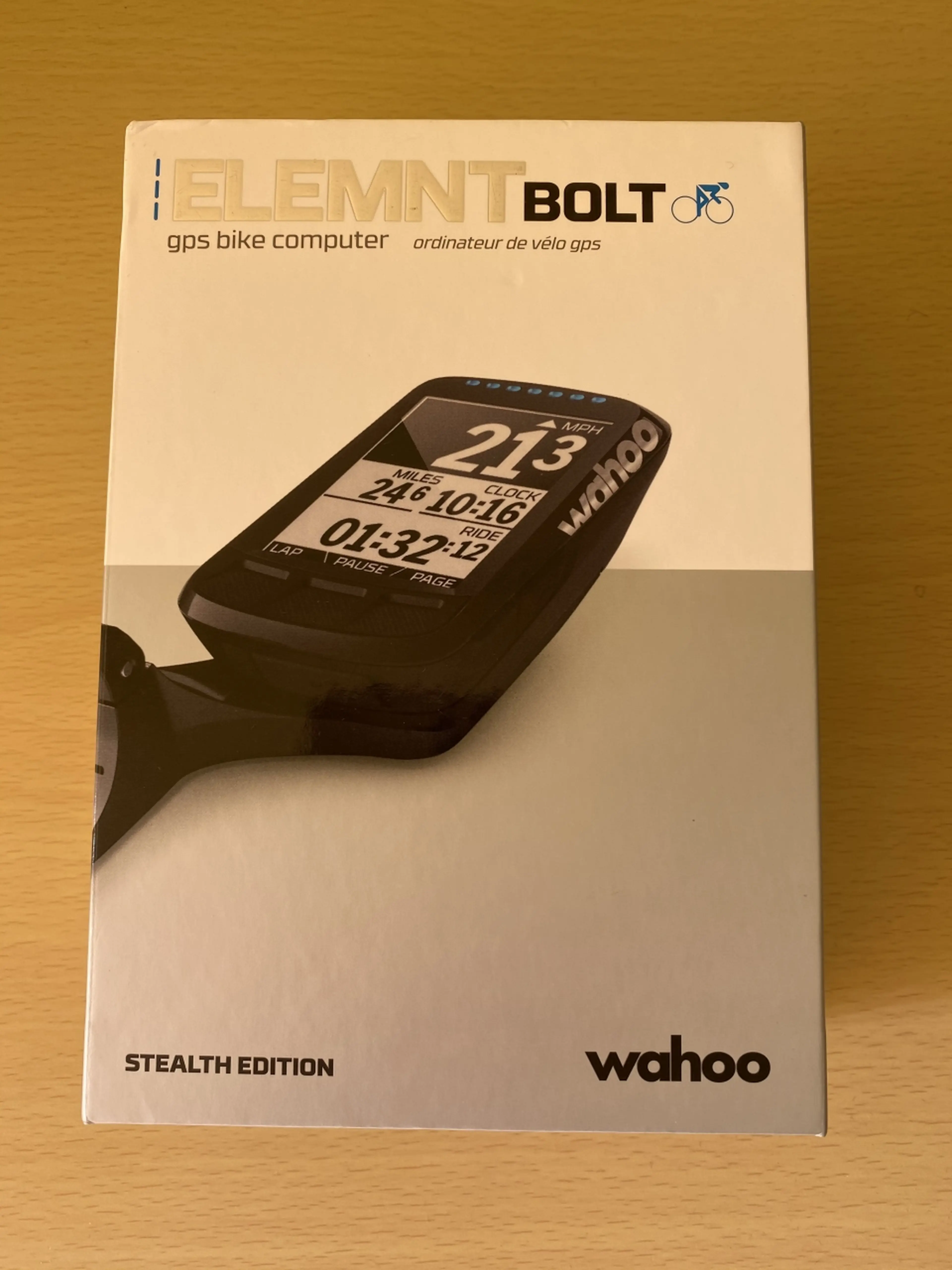 1. GPS / Computer Wahoo Element Bolt NOU Sigilat