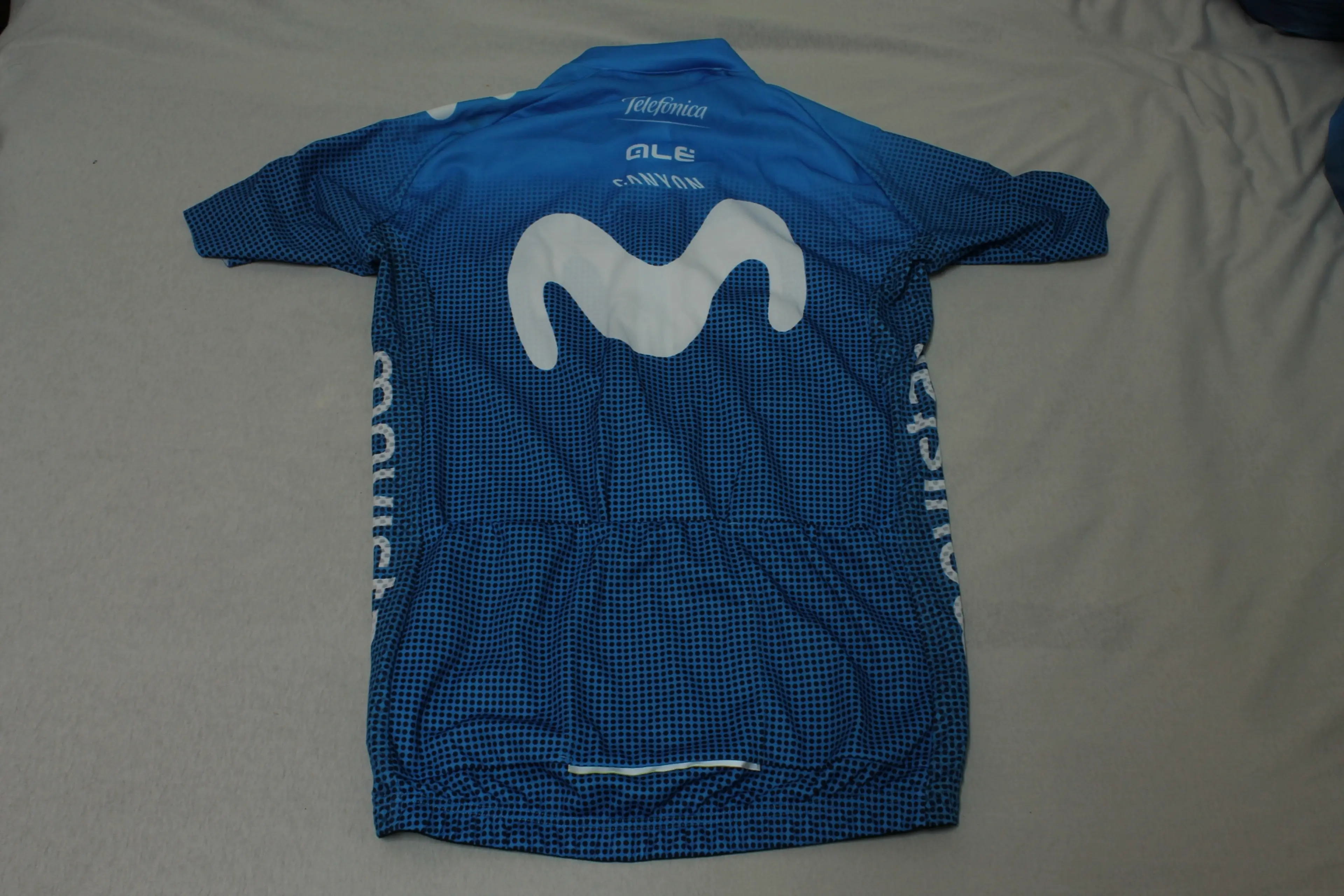 2. Tricou Ale Cycling Movistar Maglia MCSS marimi M L XL NOI