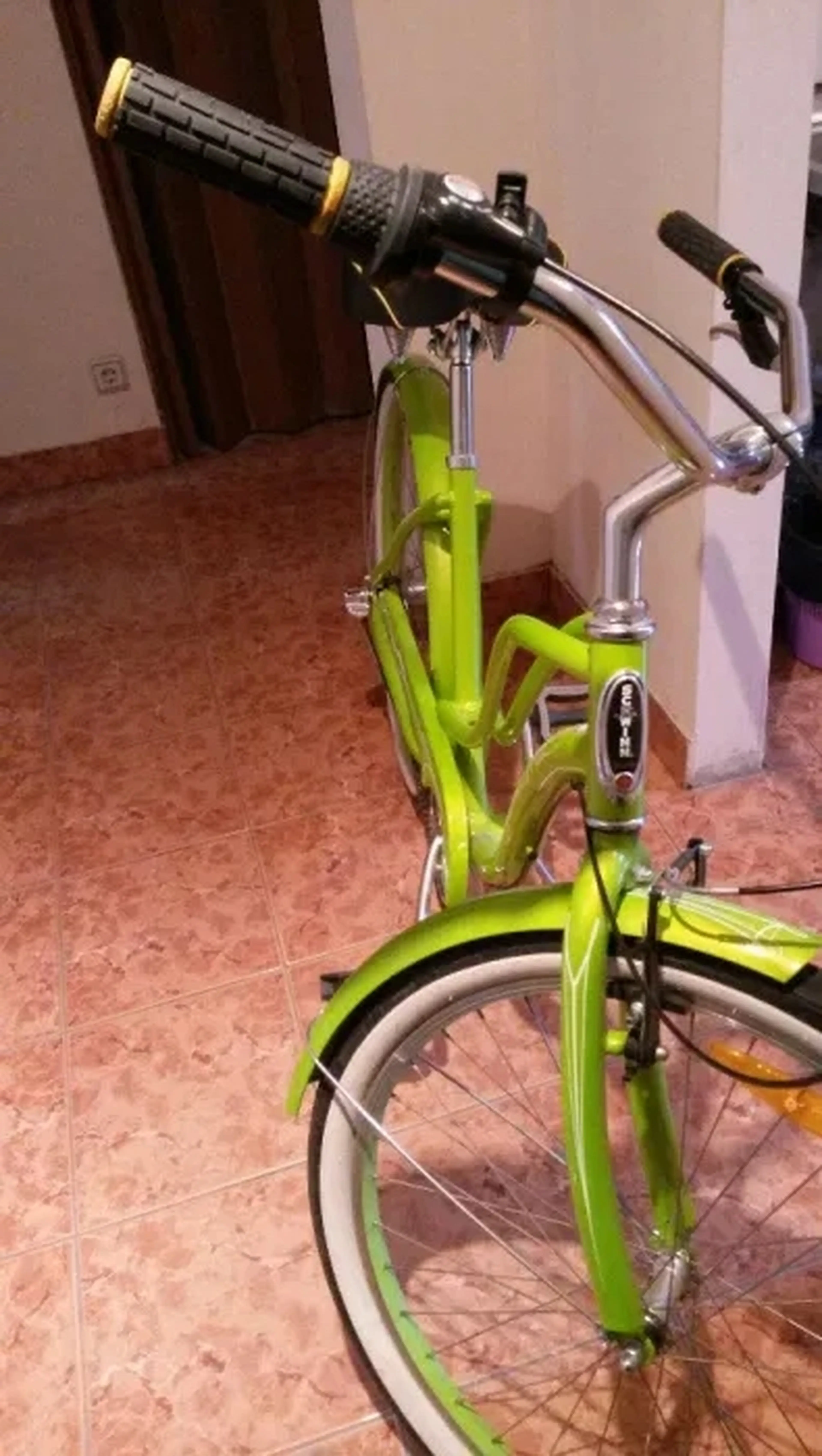 5. Vand bicicleta verde
