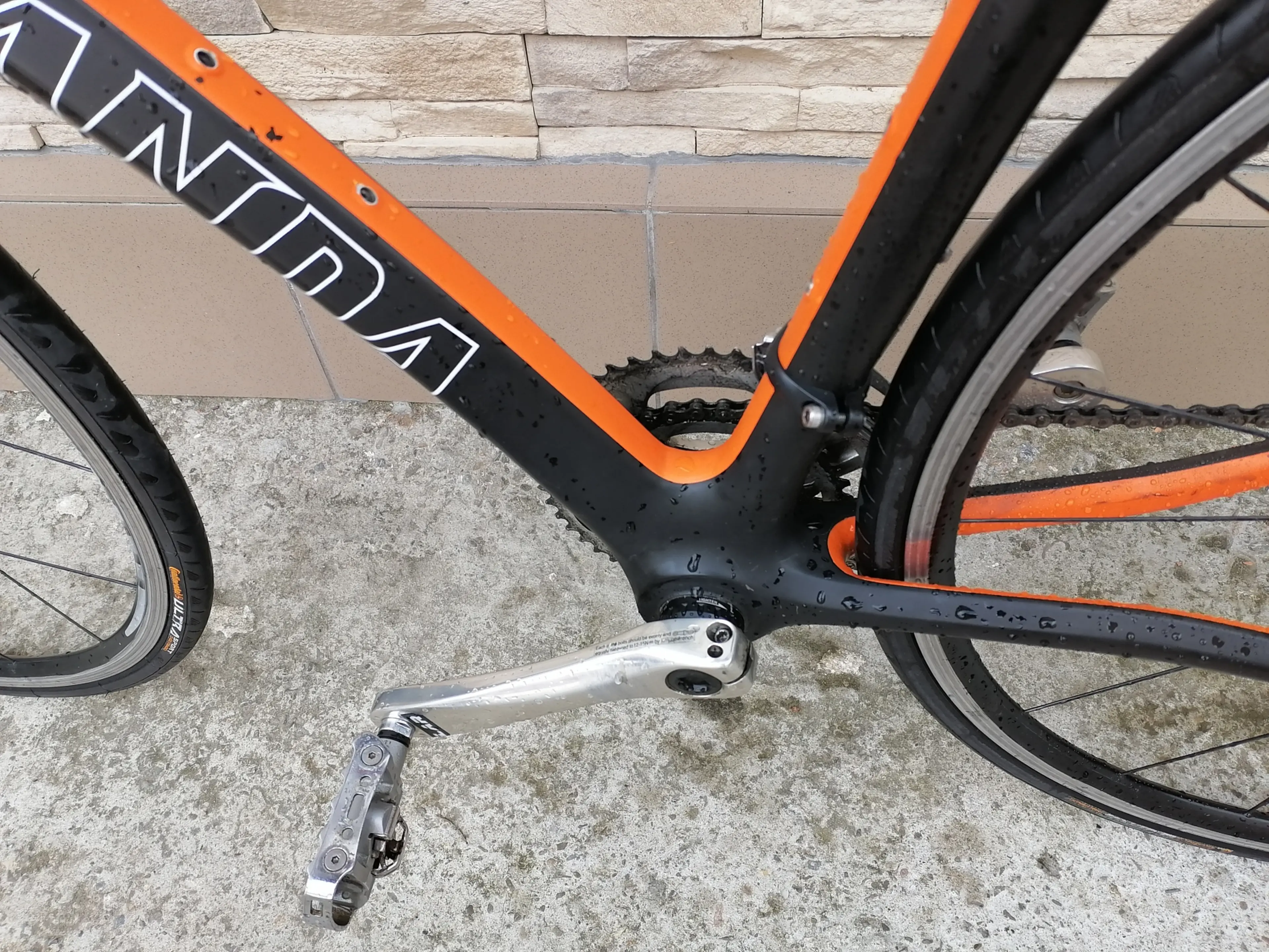7. Bicicleta cursiera carbon Ronanda marimea 54 cm full carbon