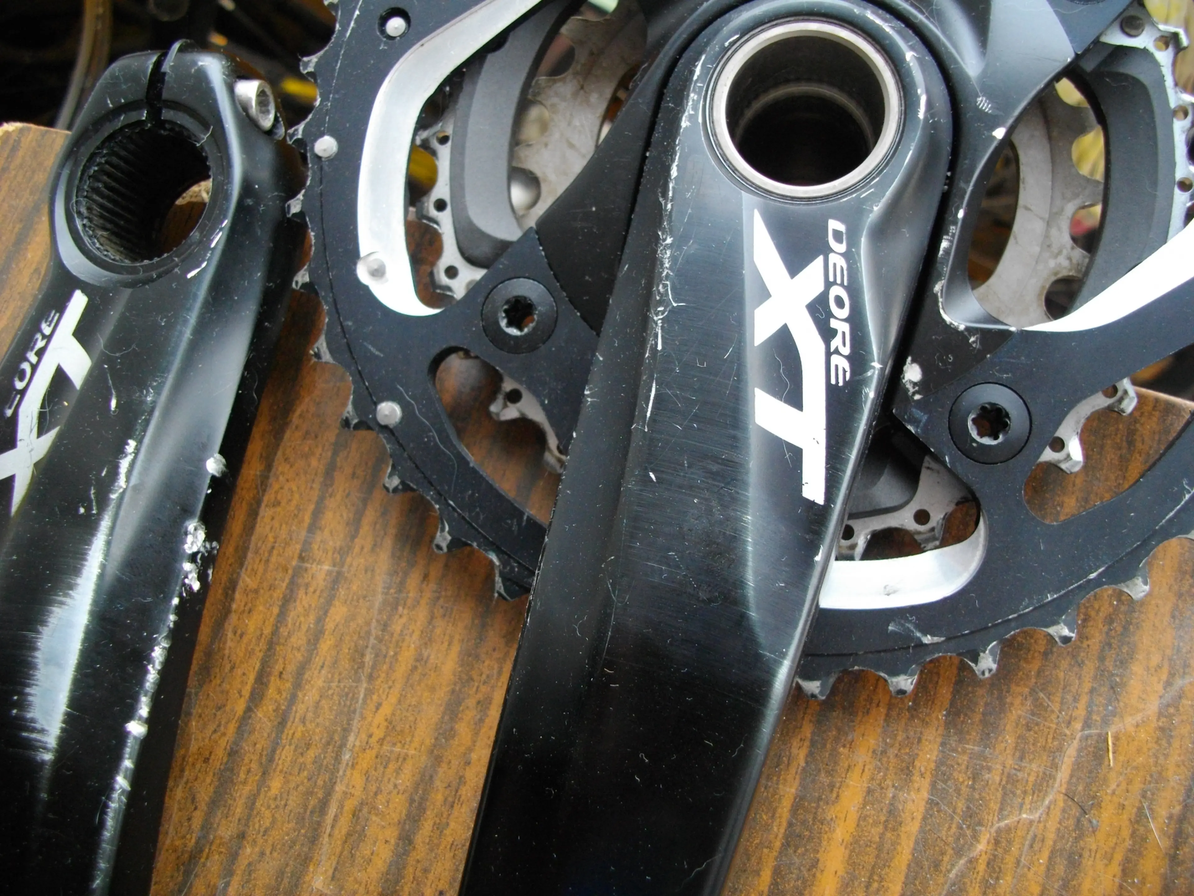 7. Shimano xt m780 + pedale Sixpack