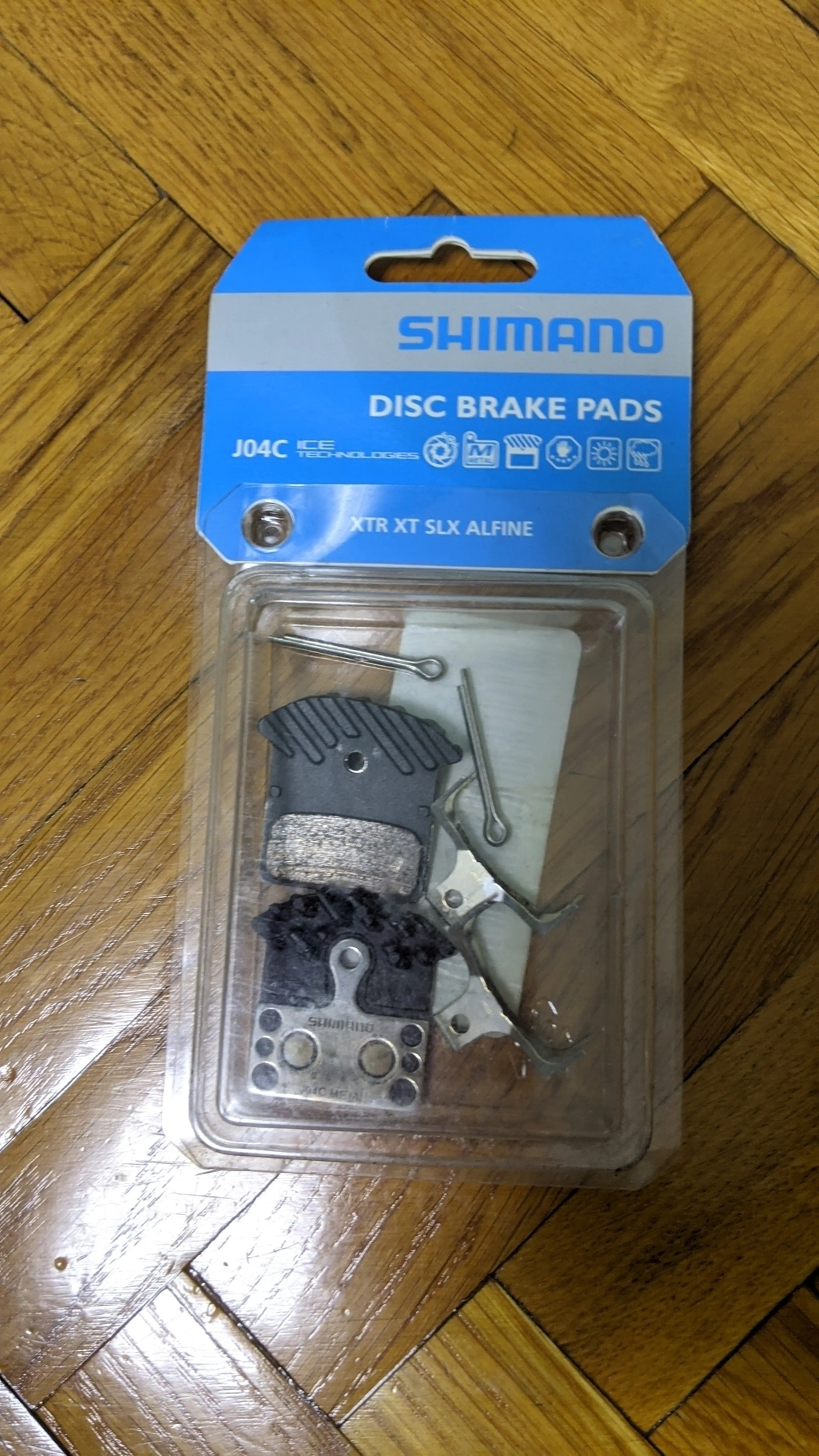 3. Placute de frana / brake pads Shimano J04C Metal