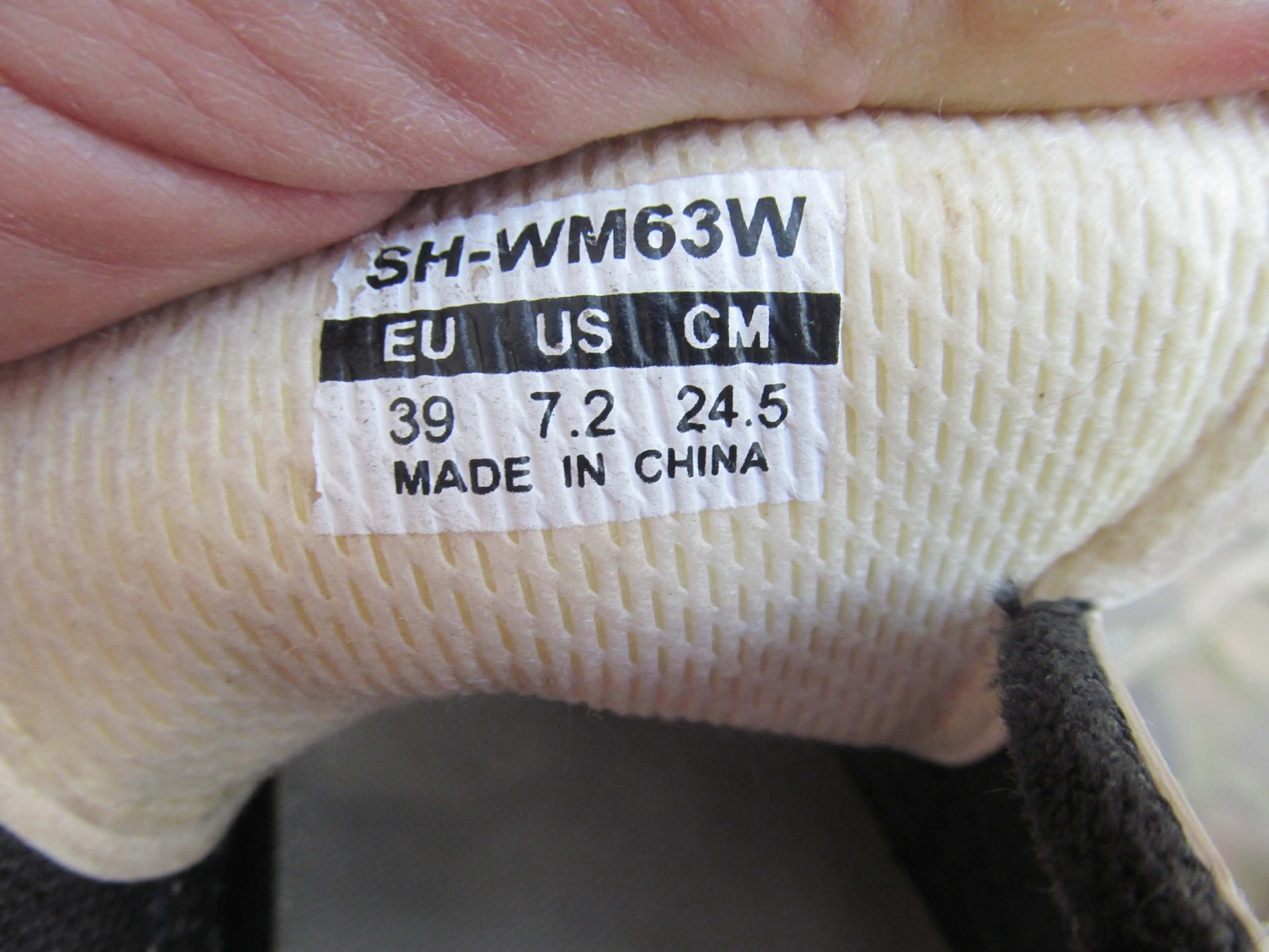 3. Pantofi Shimano SH-WM63W nr 39, 24.5 cm