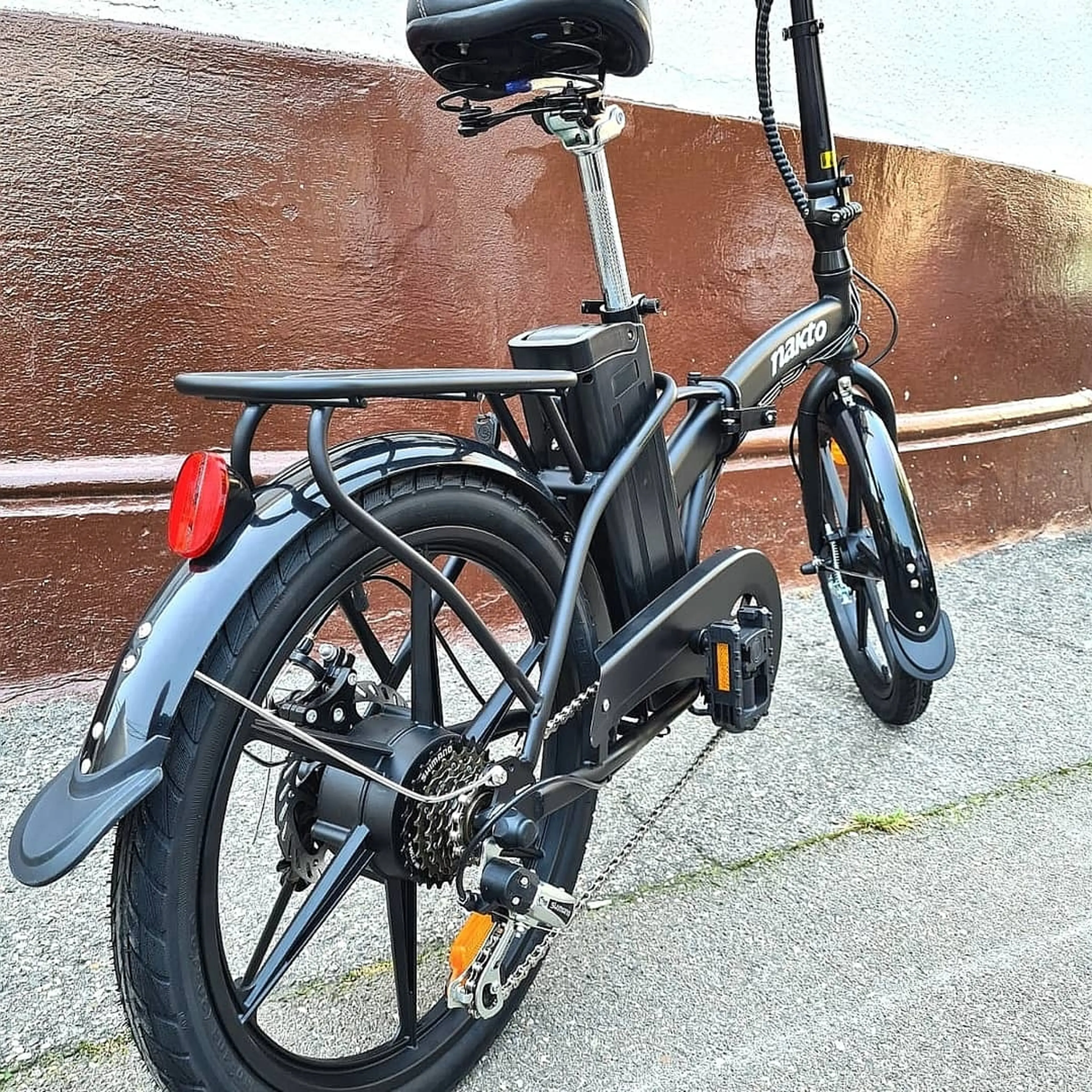 7. Bicicleta Pliabila Nakto Electrica / roti magneziu 20"/ motor 350 w