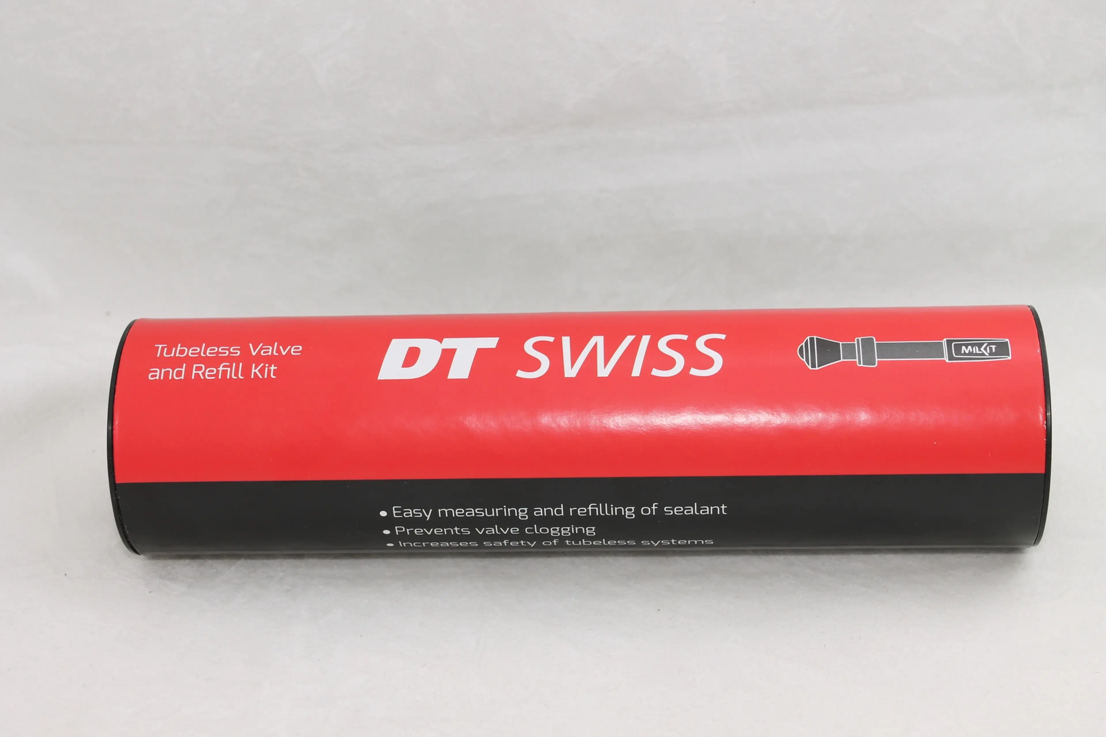 Image Kit tubeless DT Swiss cu valve seringa nou