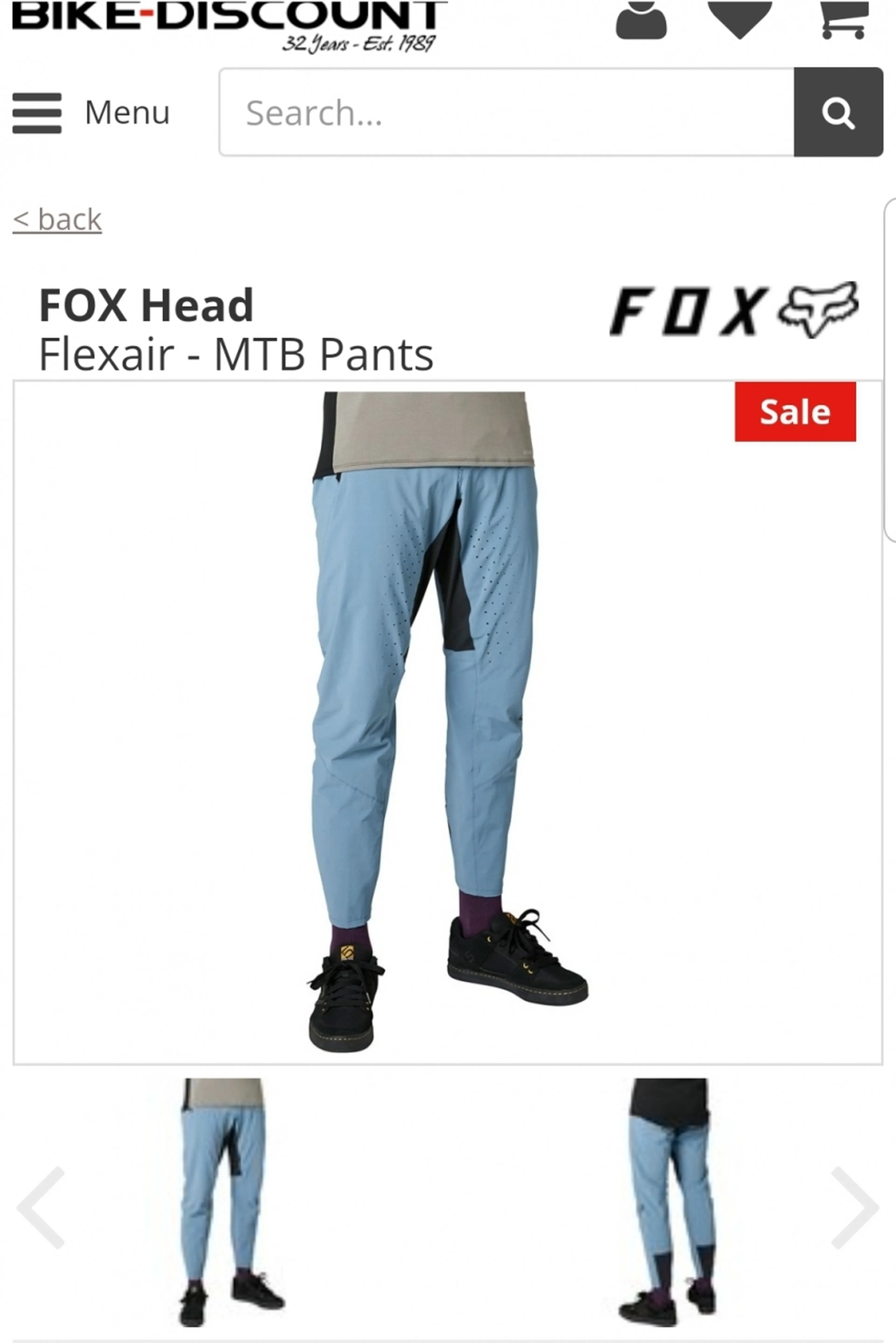Image Pantaloni MTB Fox Head Flexair, marime 32