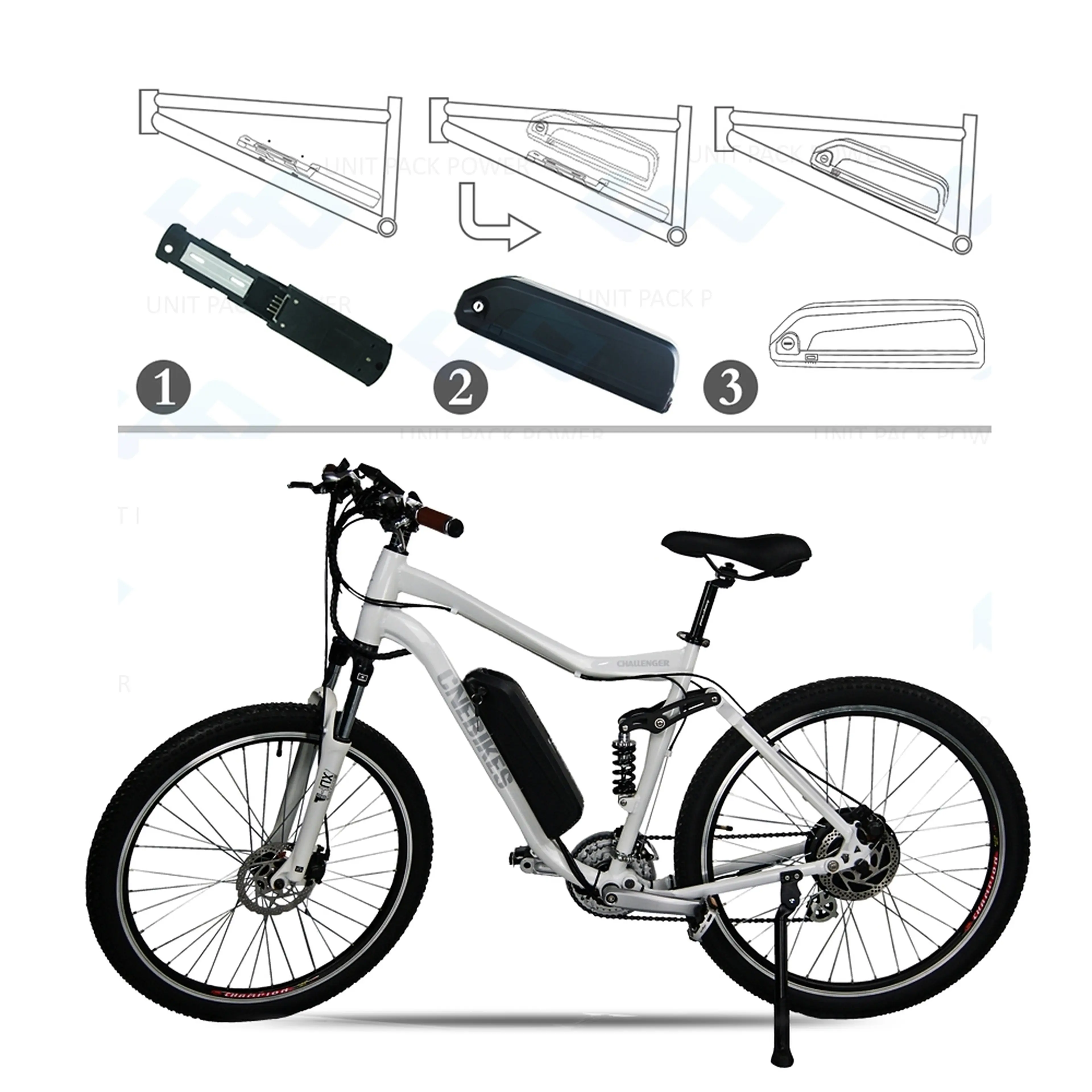2. Pret avantajos la kit nou ptr.modificarea bicicletei in una electrica.
