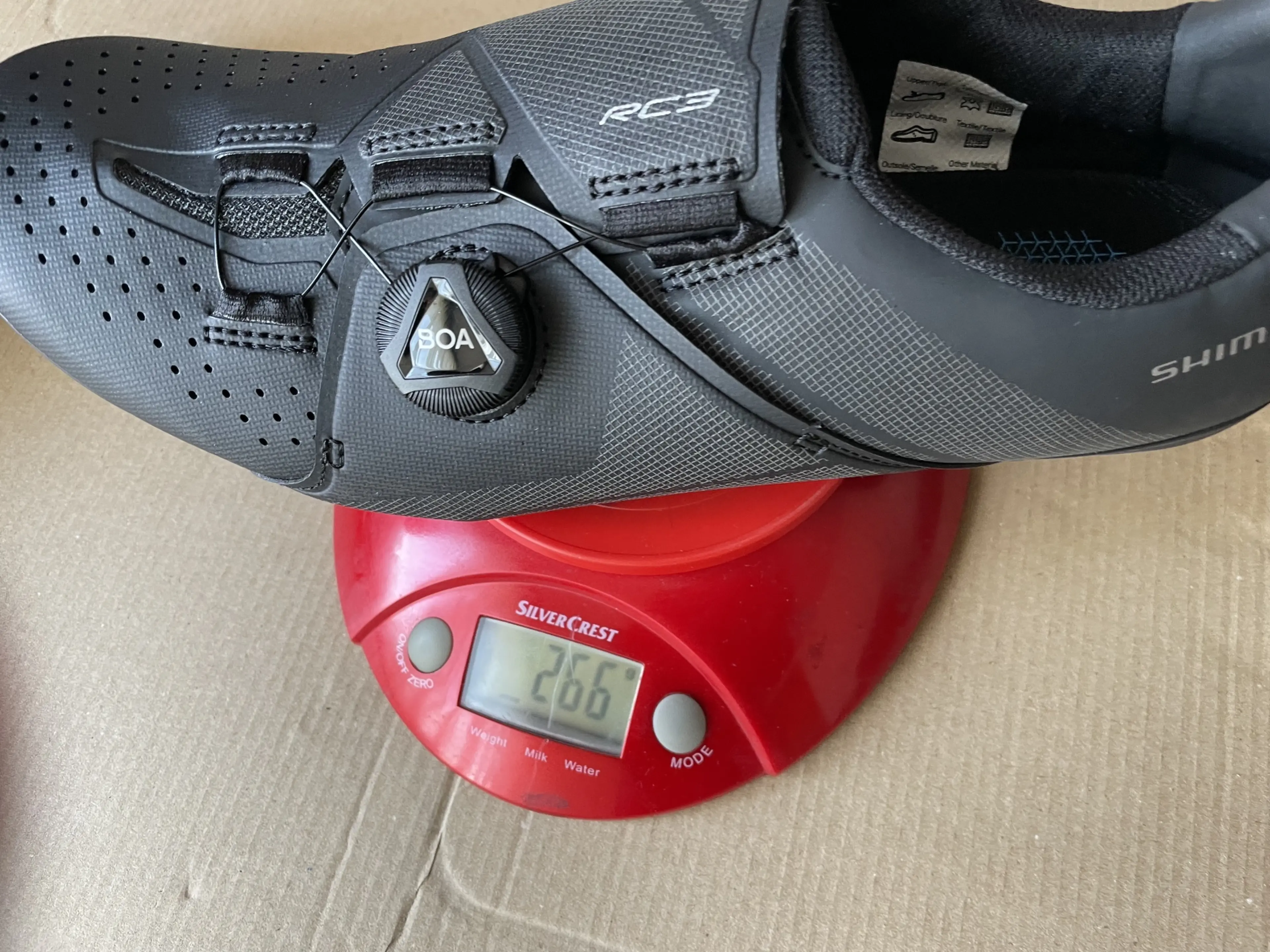 6. Pantofi sosea Shimano RC3 marimea 44 ,nou,