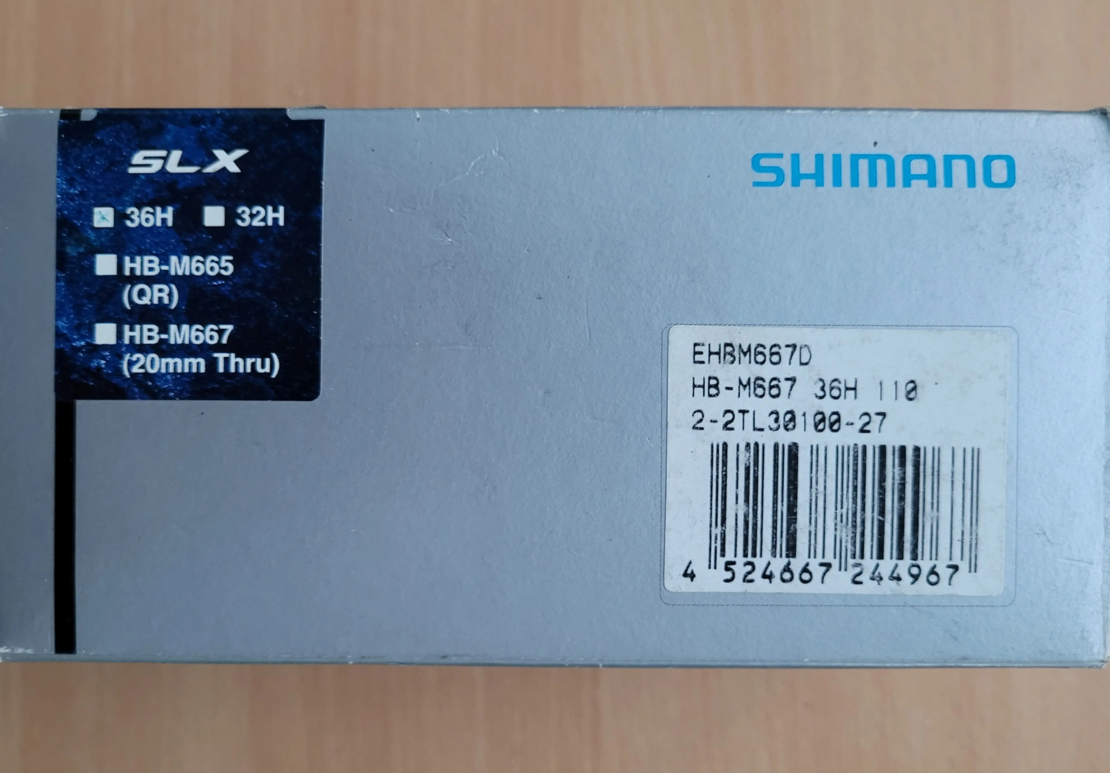 Image Butuc fata 20mm Shimano SLX HB-667 36h