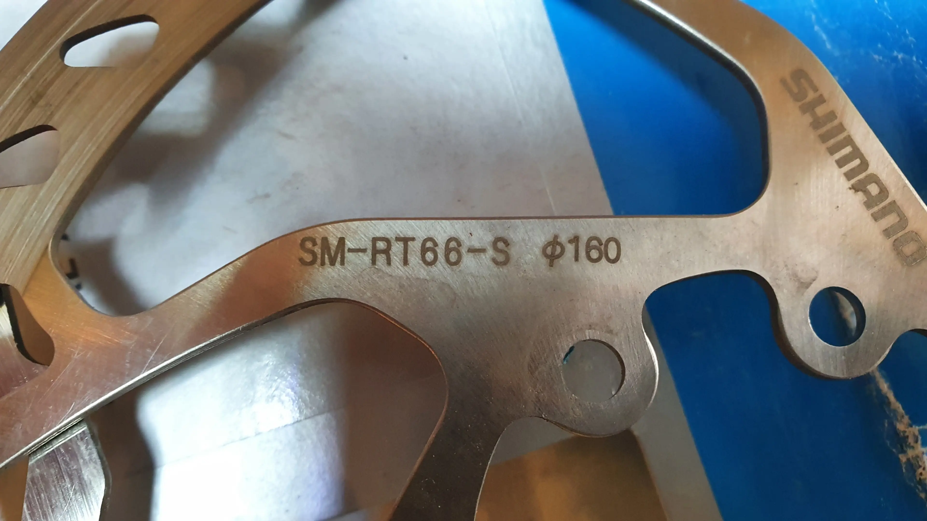 2. Vand disc frana Shimano SLX de 160 mm