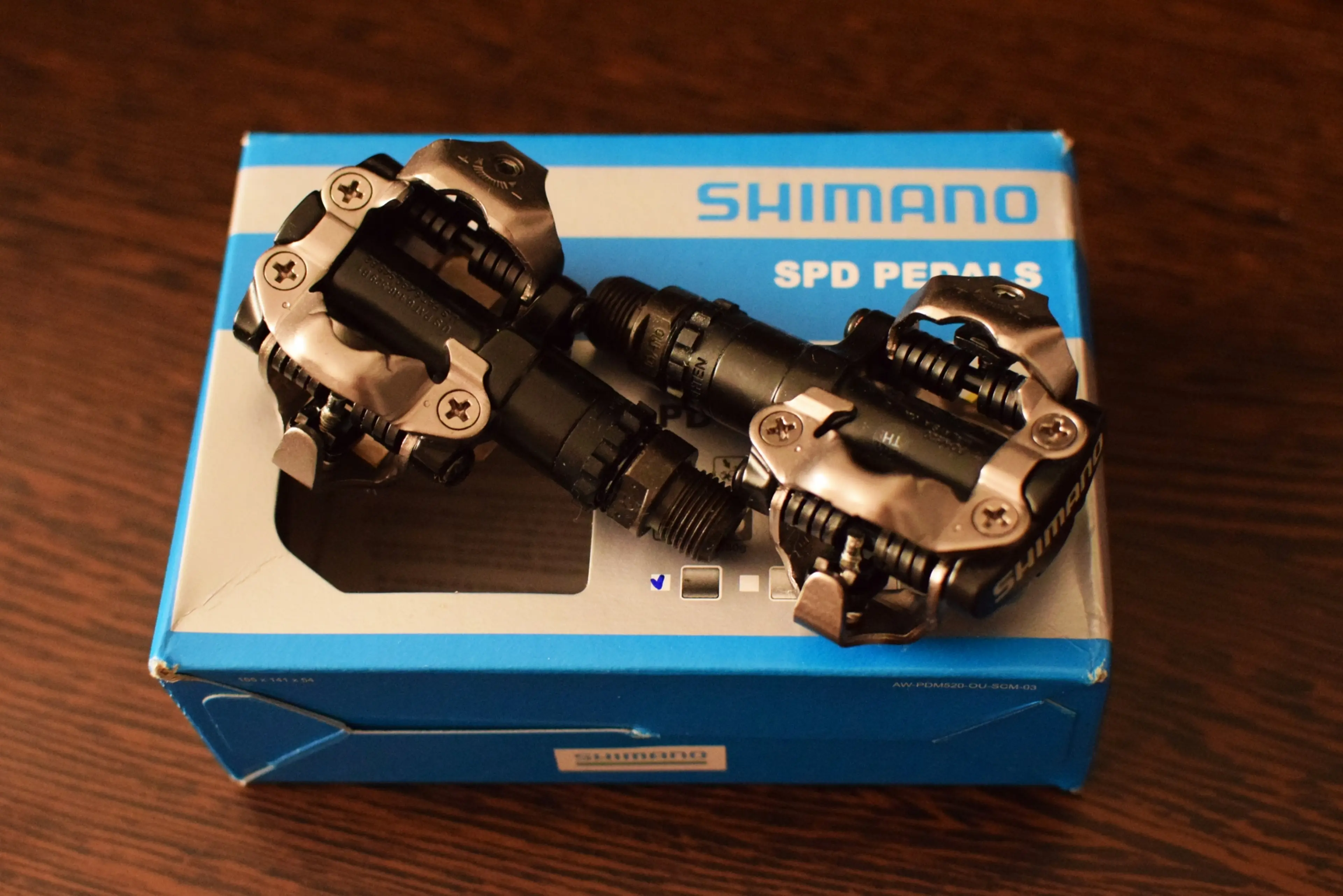 1. Pedale Shimano SPD PD-M520