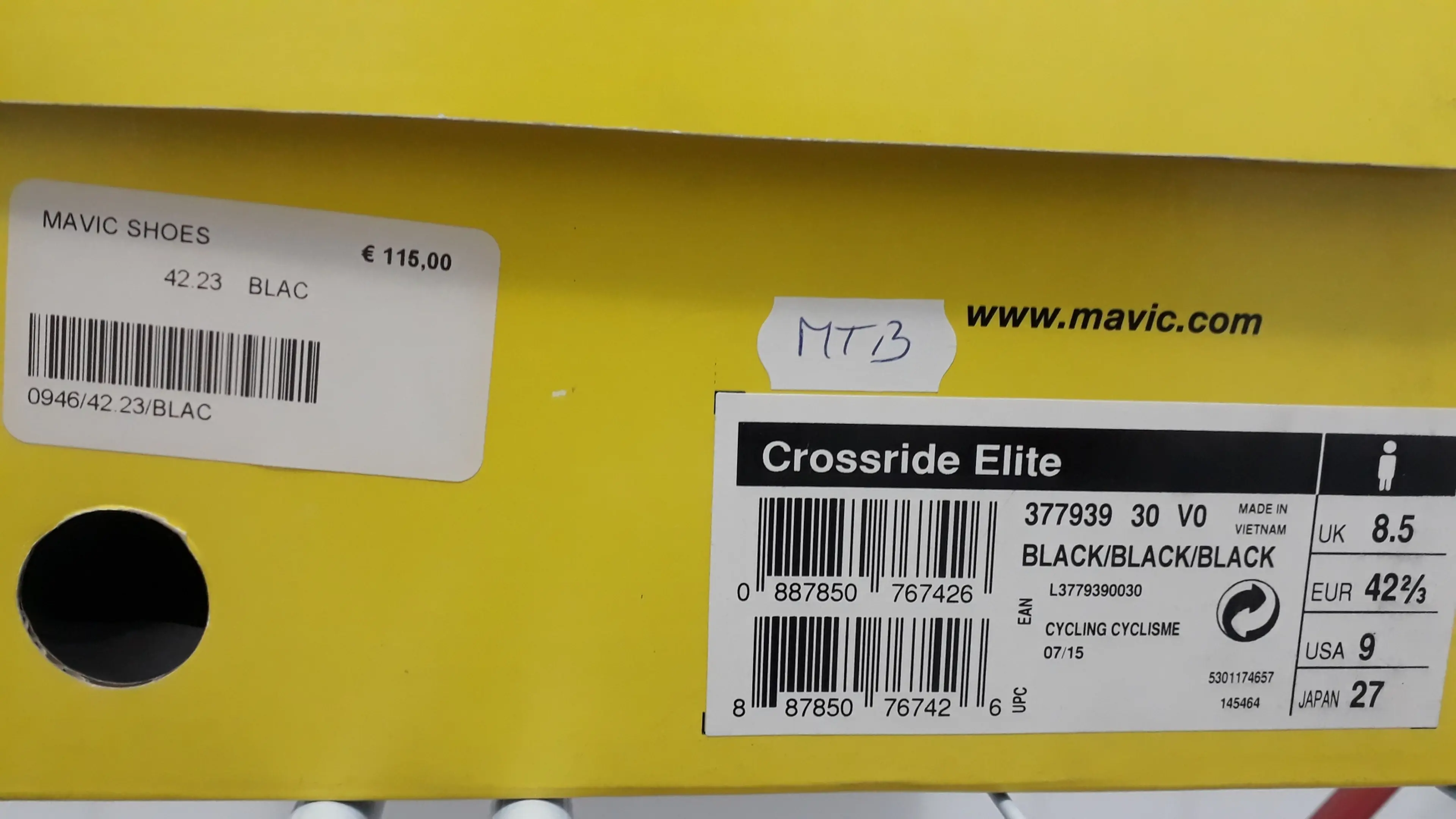 Image Pantofi Mavic Crossride Elite 42 2/3 Spd