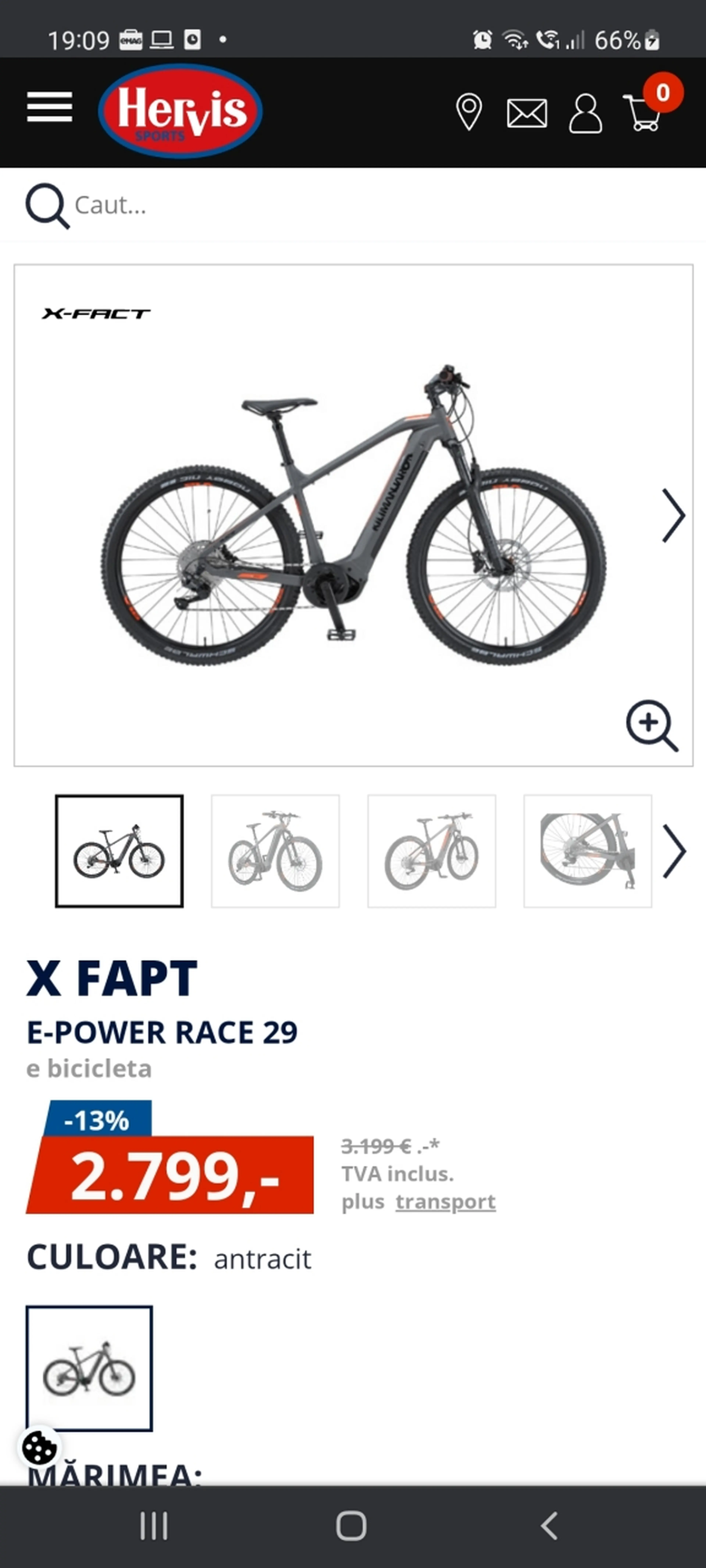 7. E-Bike X-Fact 29 2022 noua!