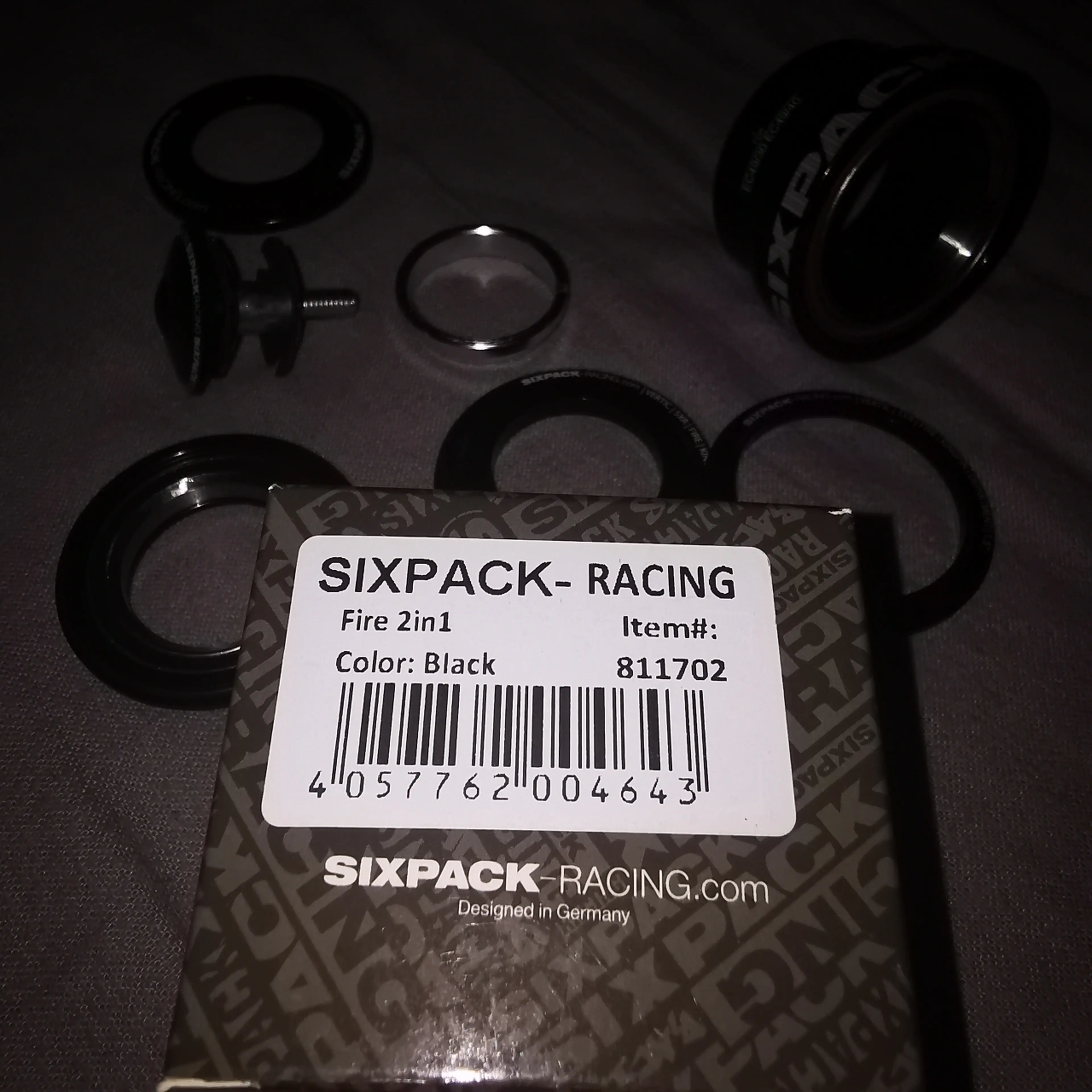 3. Sixpack Racing Fire 2in1 - headset tapered, rulmenti * NOU *