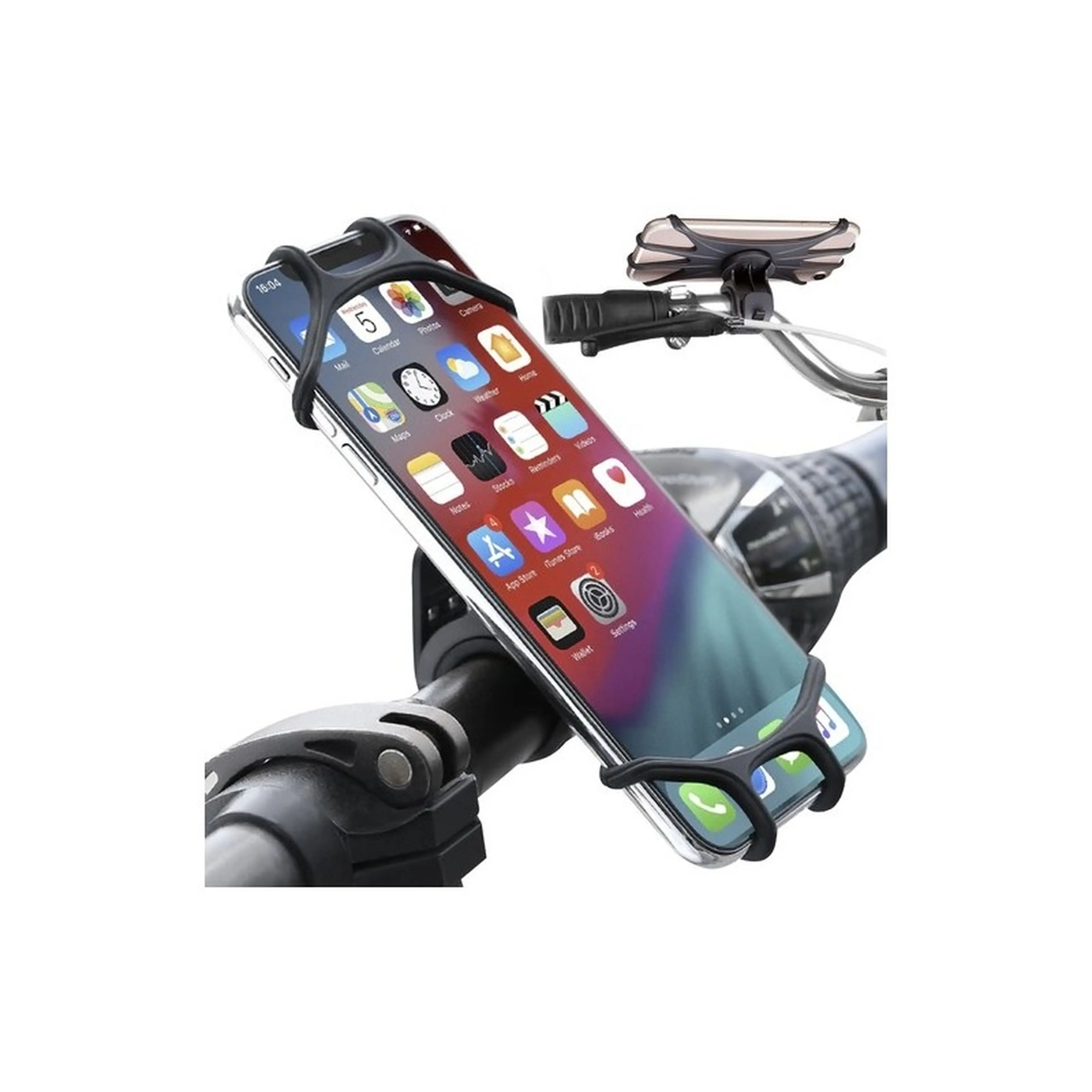 Image Suport telefon pentru bicicleta cu elastic - U18283