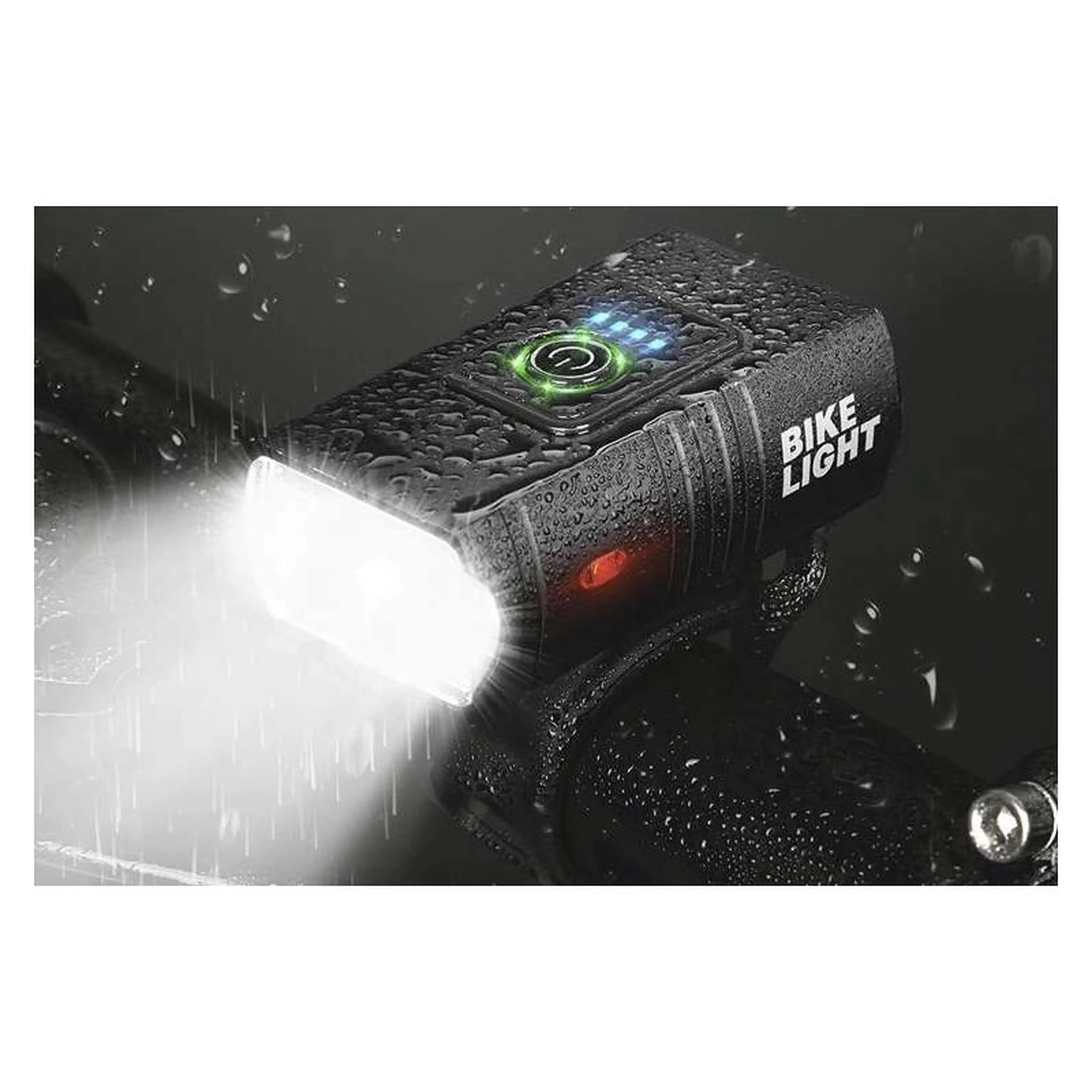 Image Lanterna, stop pentru bicicleta, LED T6, incarcare micro USB