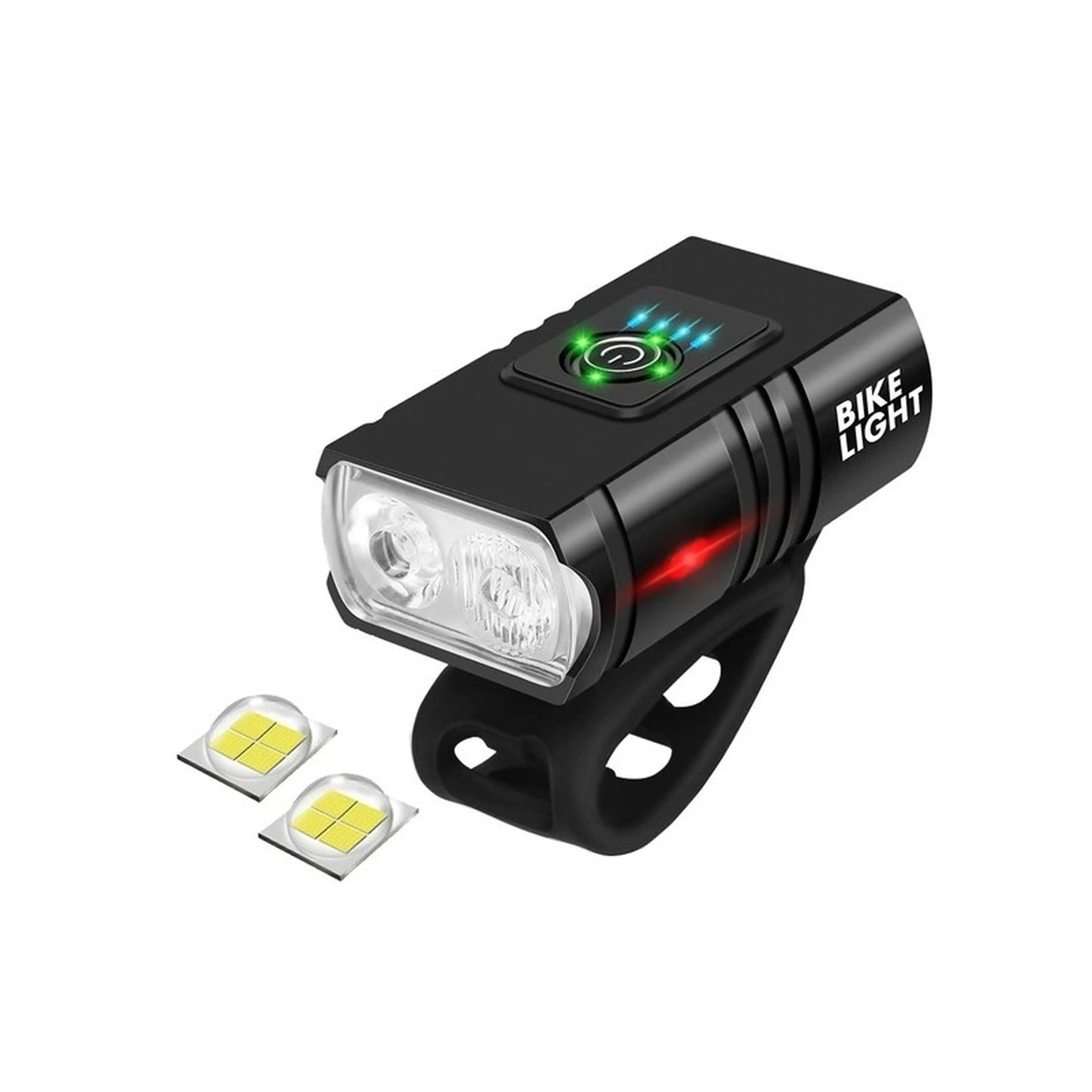 5. Lanterna, stop pentru bicicleta, LED T6, incarcare micro USB