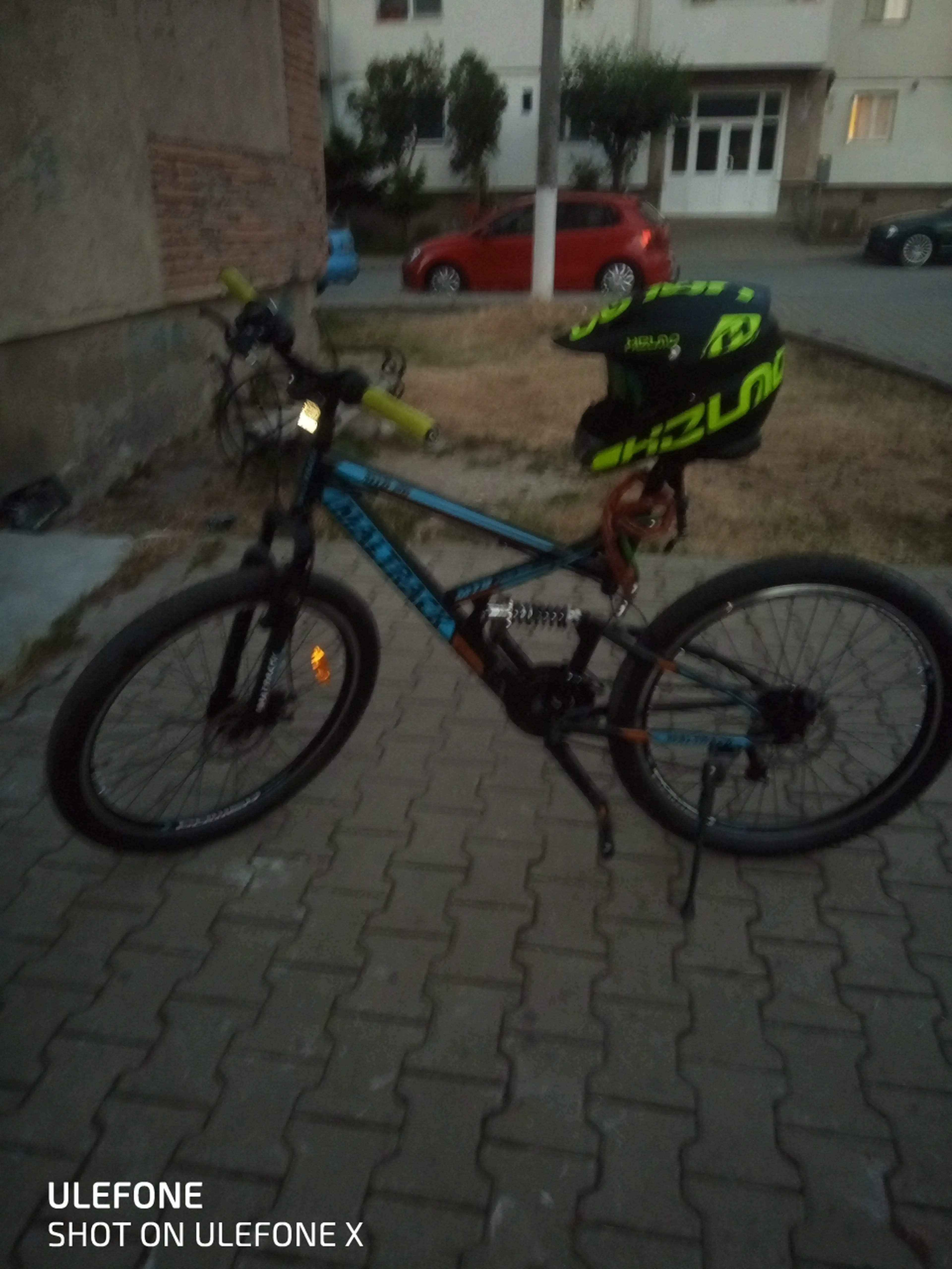 4. Bicicleta MalTrack MTB 26” Target black-blue-orange Mountain Bike