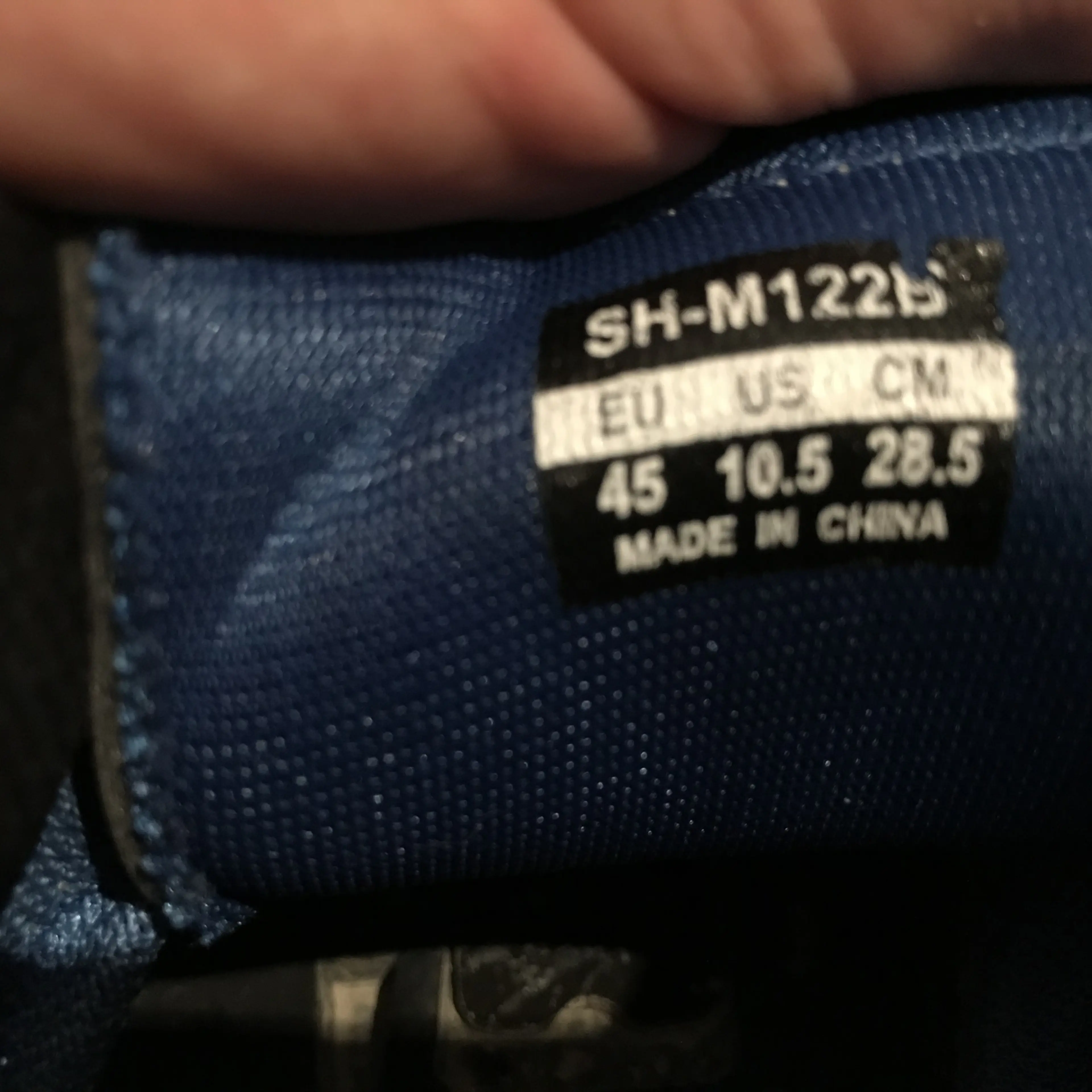 3. Pantofi Shimano SH-M122B nr 45, 28.5 cm