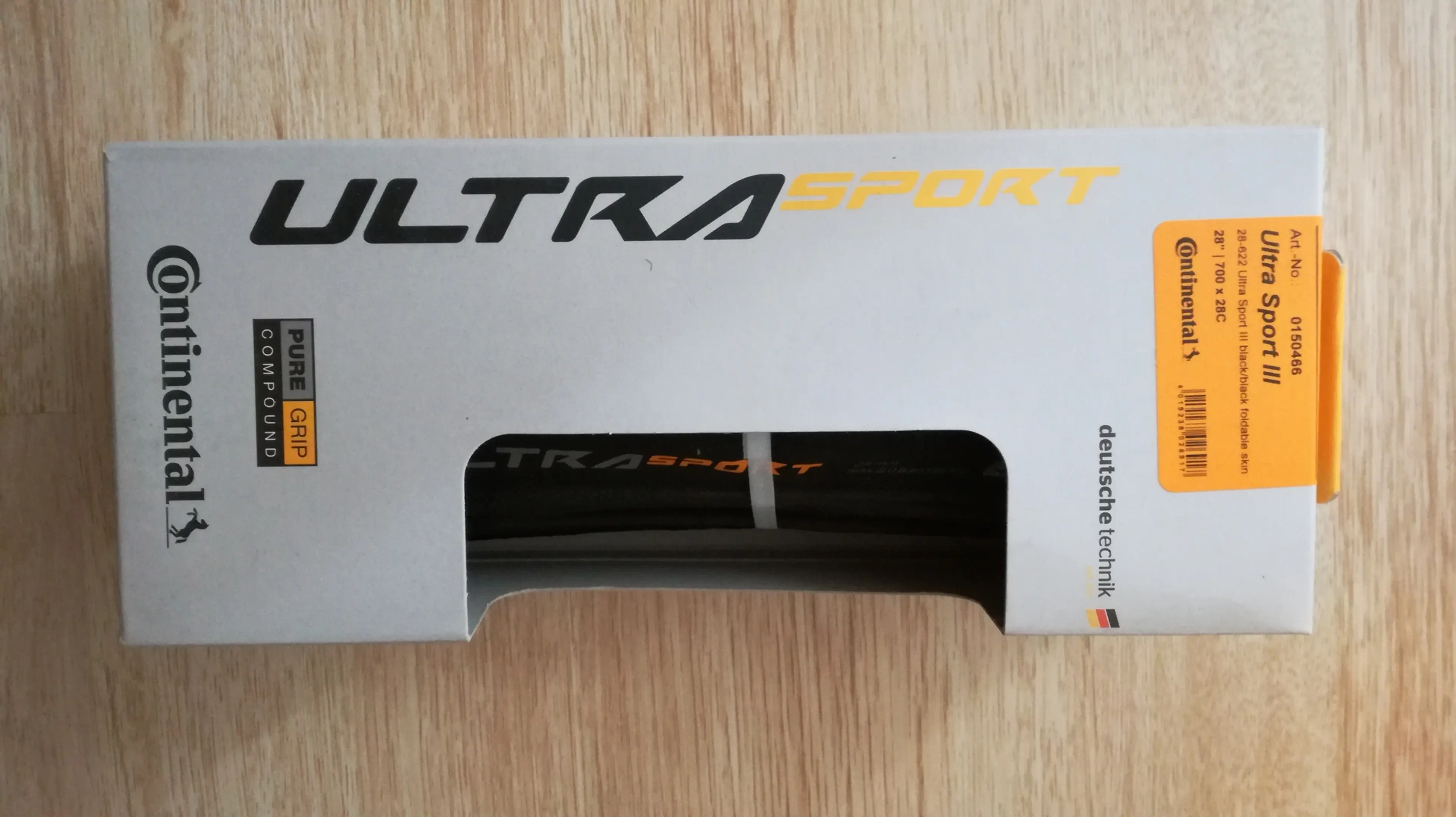 Image Continental Ultra Sport III 28" 700x28c pliabil
