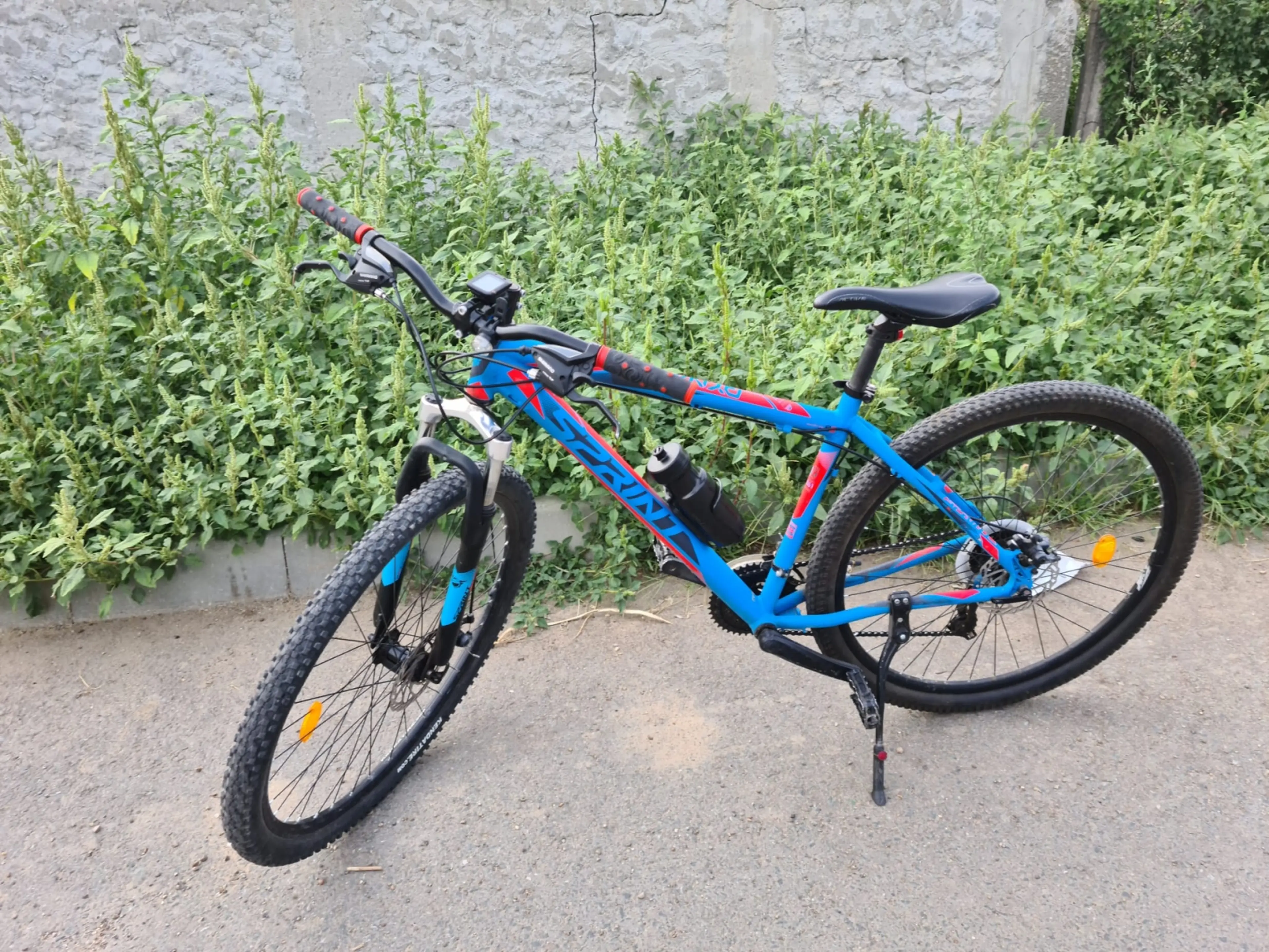 8. Bicicleta MDB 530mm Albastru Mat 2019