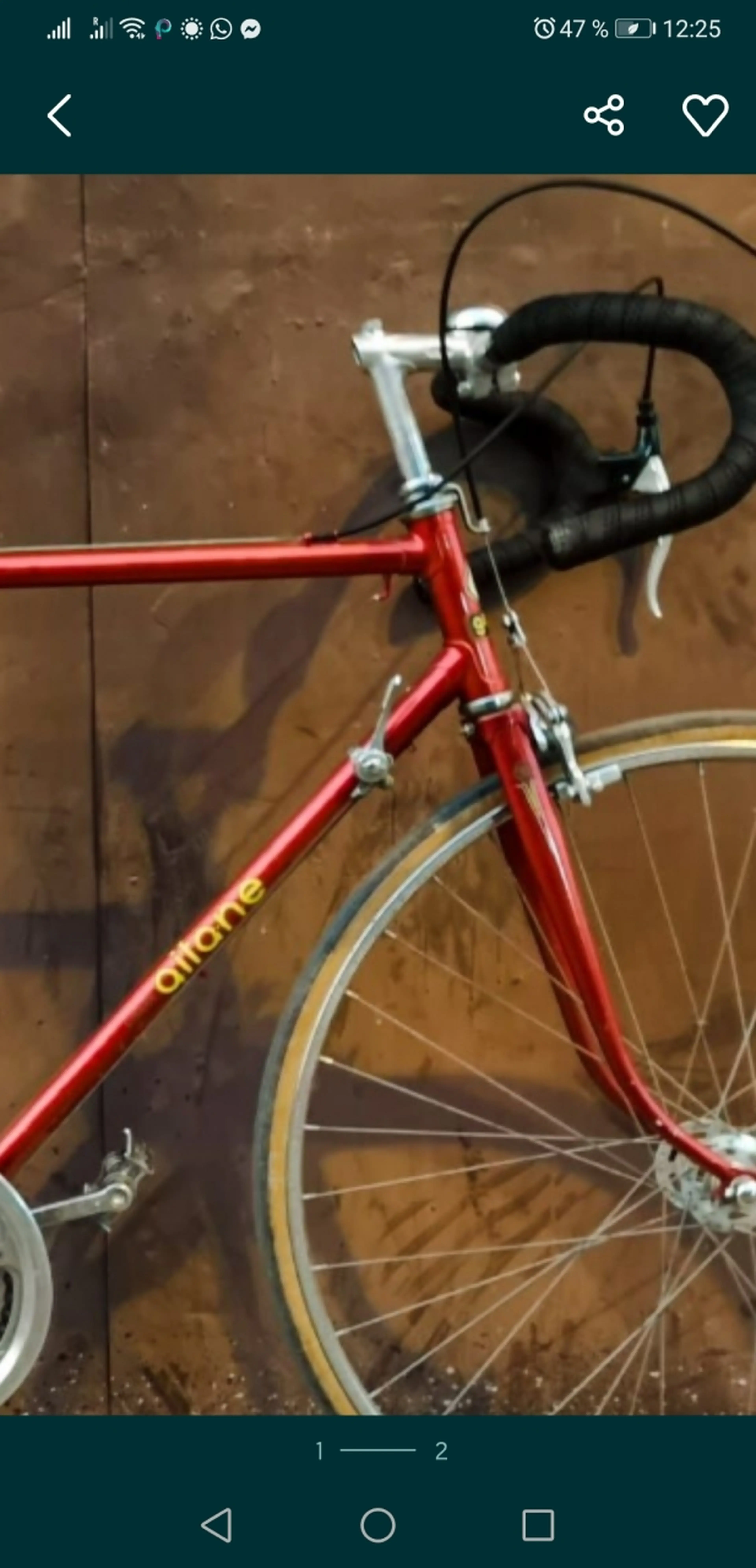 2. Bicicleta cursiera clasica Gitane frantuzeasca vintage