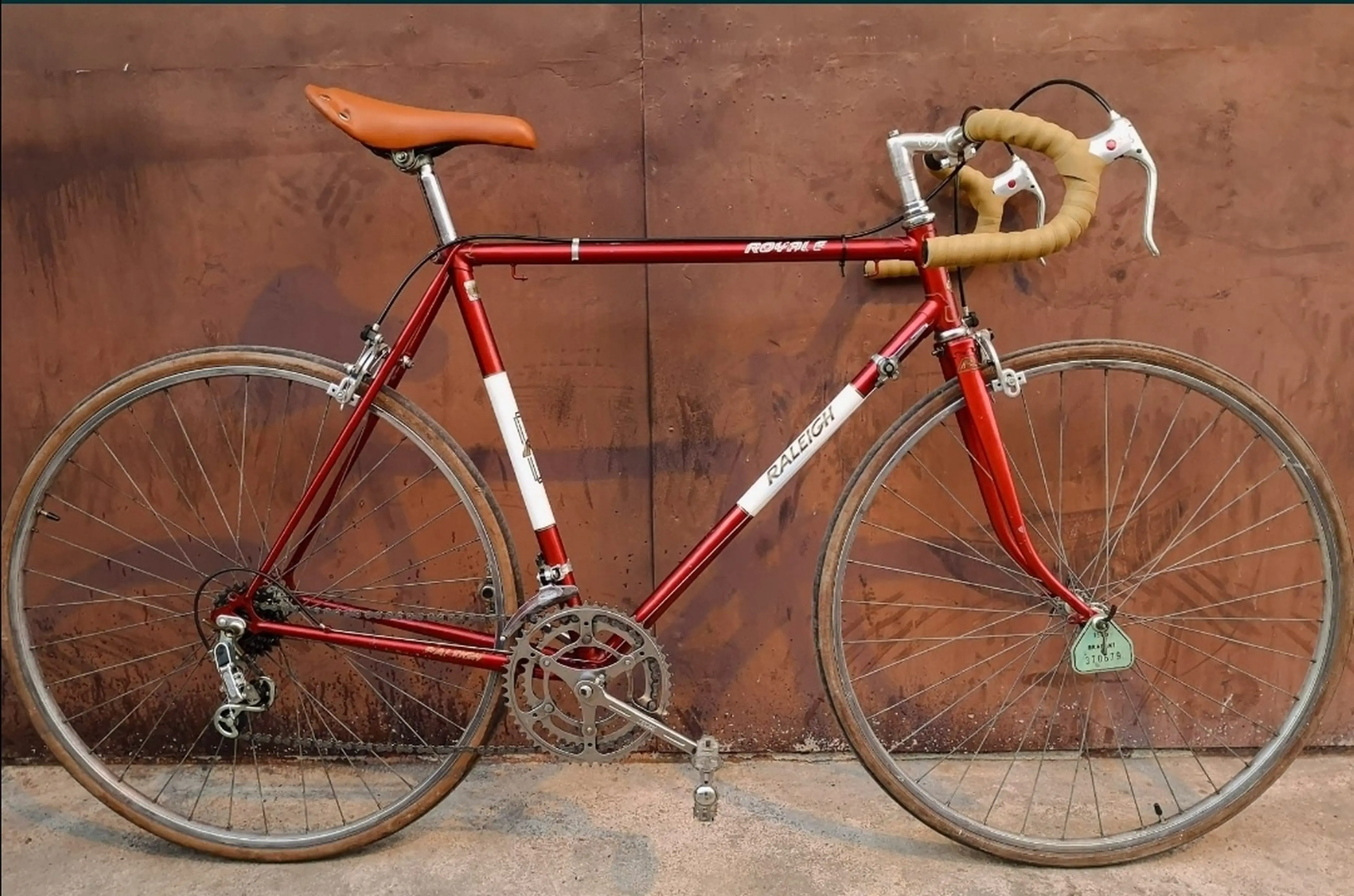 Image Bicicleta cursiera clasica Raleigh englezeasca vintage