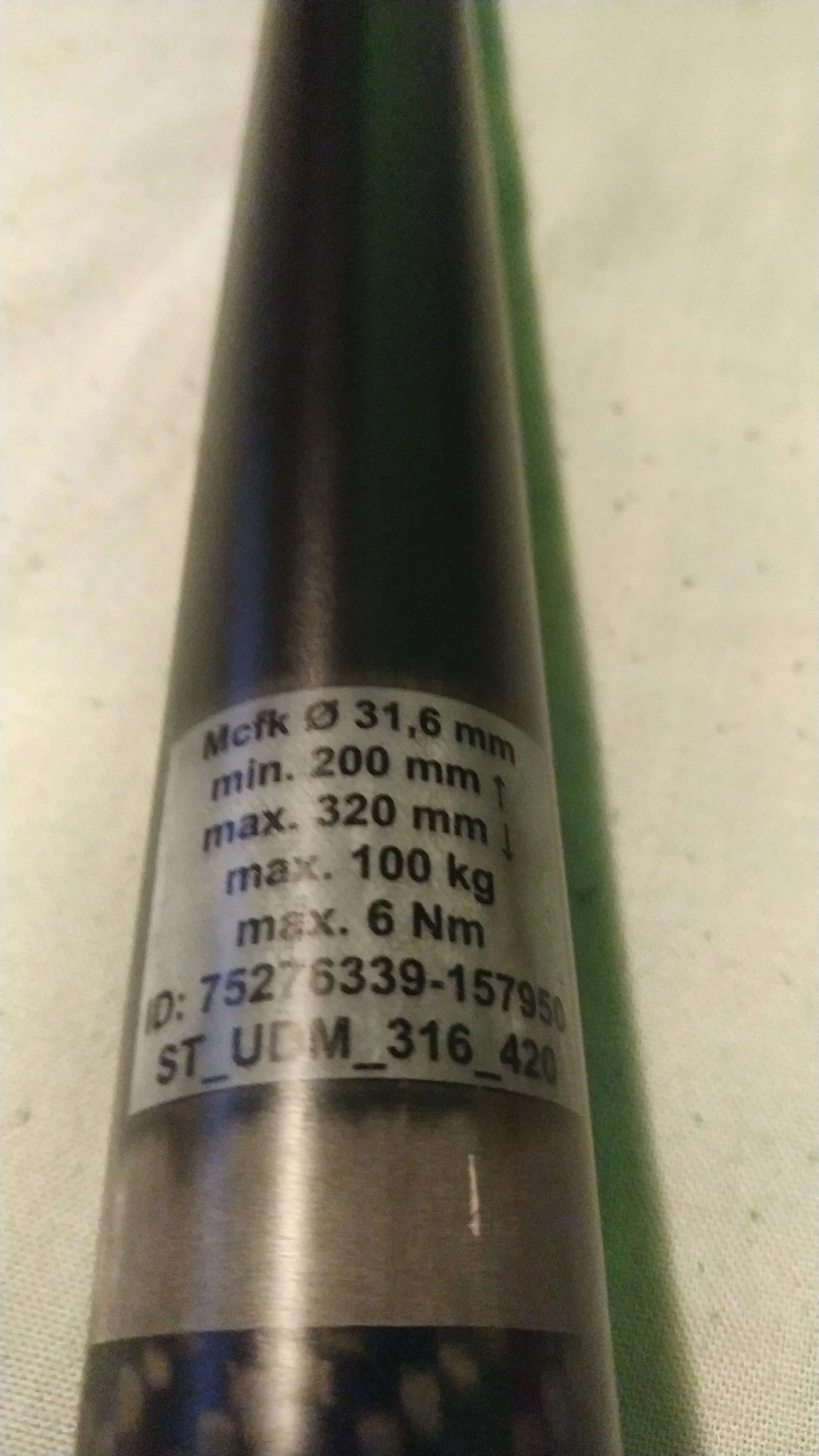 3. Tija sa MCFK 31,6 mm 420 mm