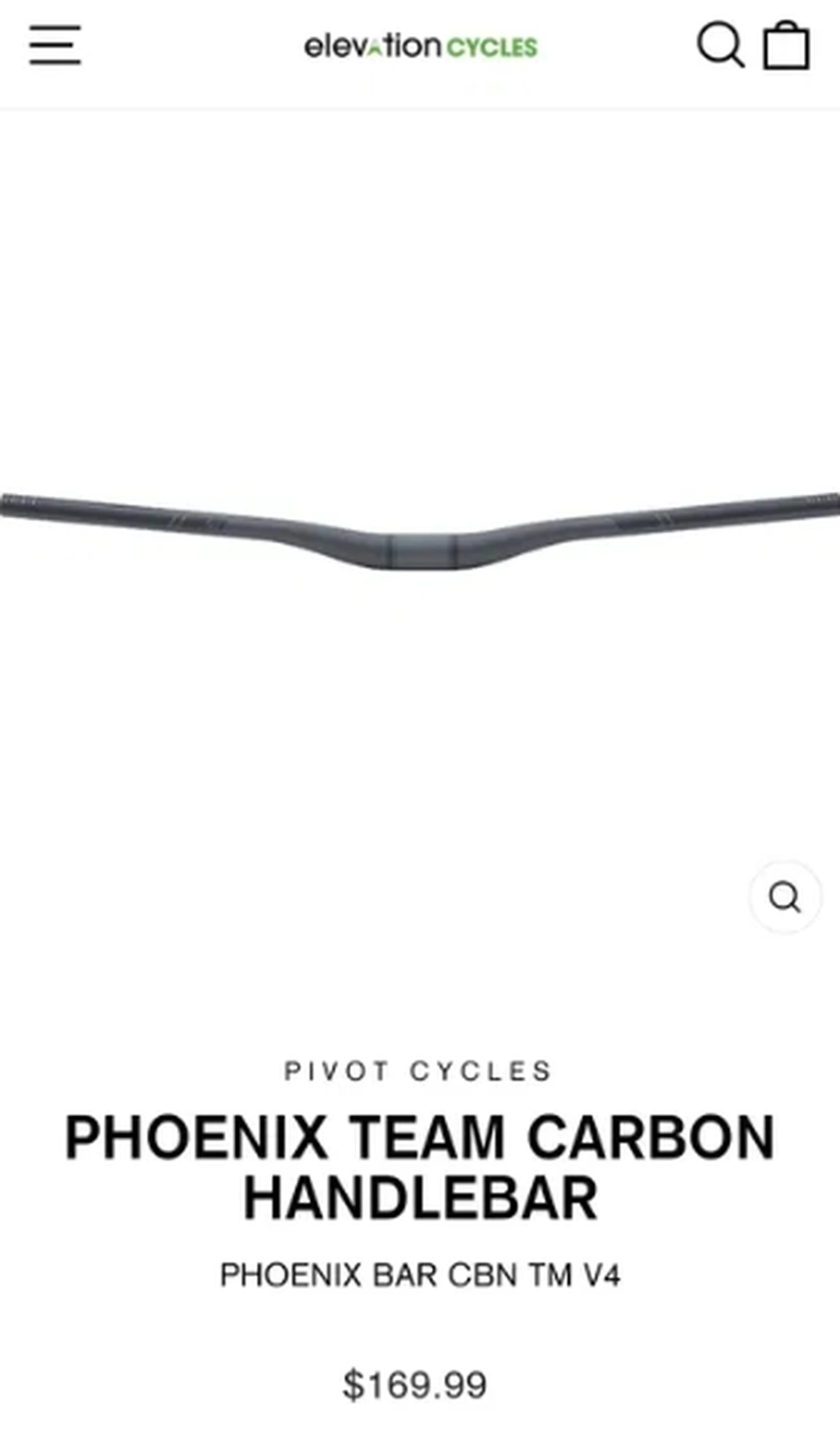 1. Ghidon Pivot Phoenix Team Carbon Handlebar - 780