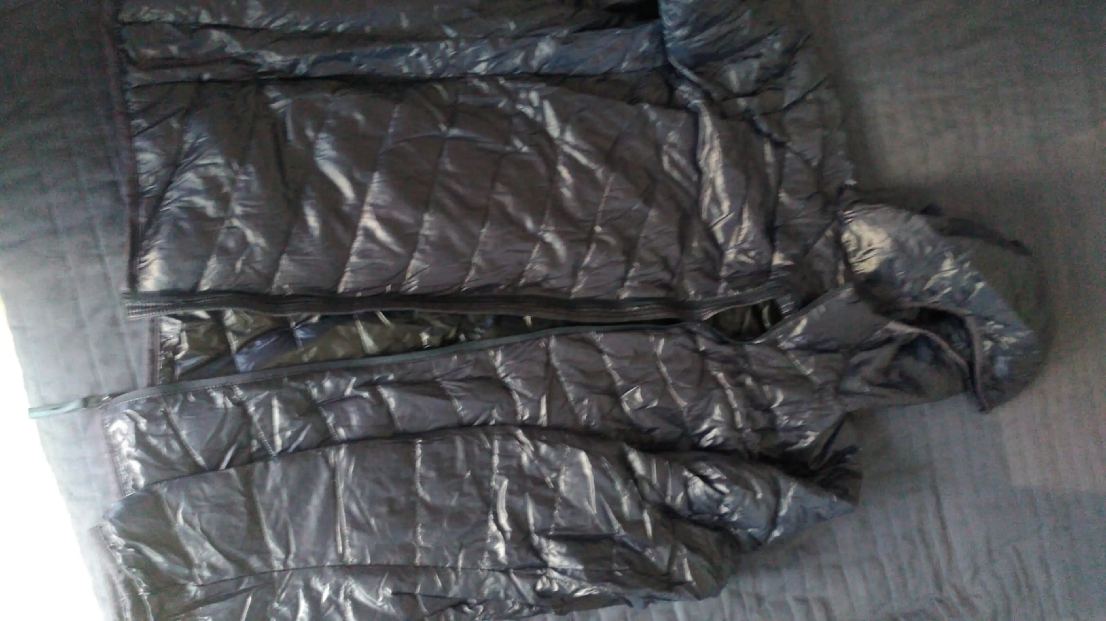 3. Uni Qlo Ultra Light Puffer Jacket New Autumn Winter Men Hoodie Jacheta M - L