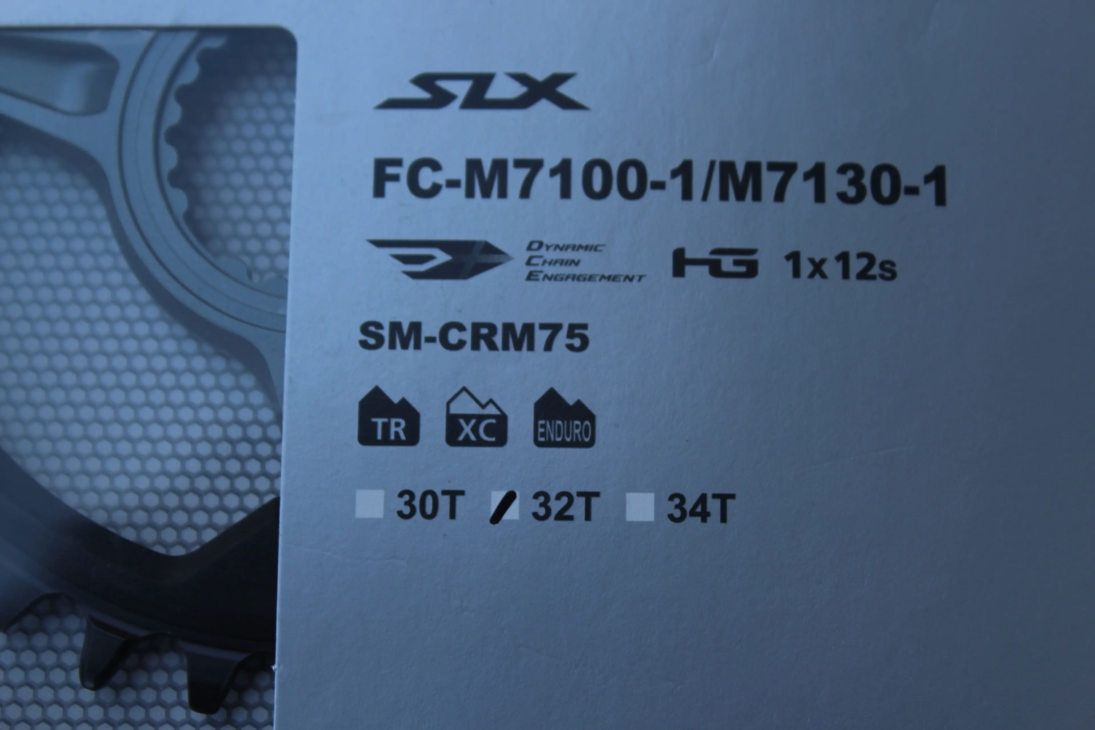 Image Shimano SLX SM-CRM75 placa angrenaj FC-M7100-1/7120-1/7130-1